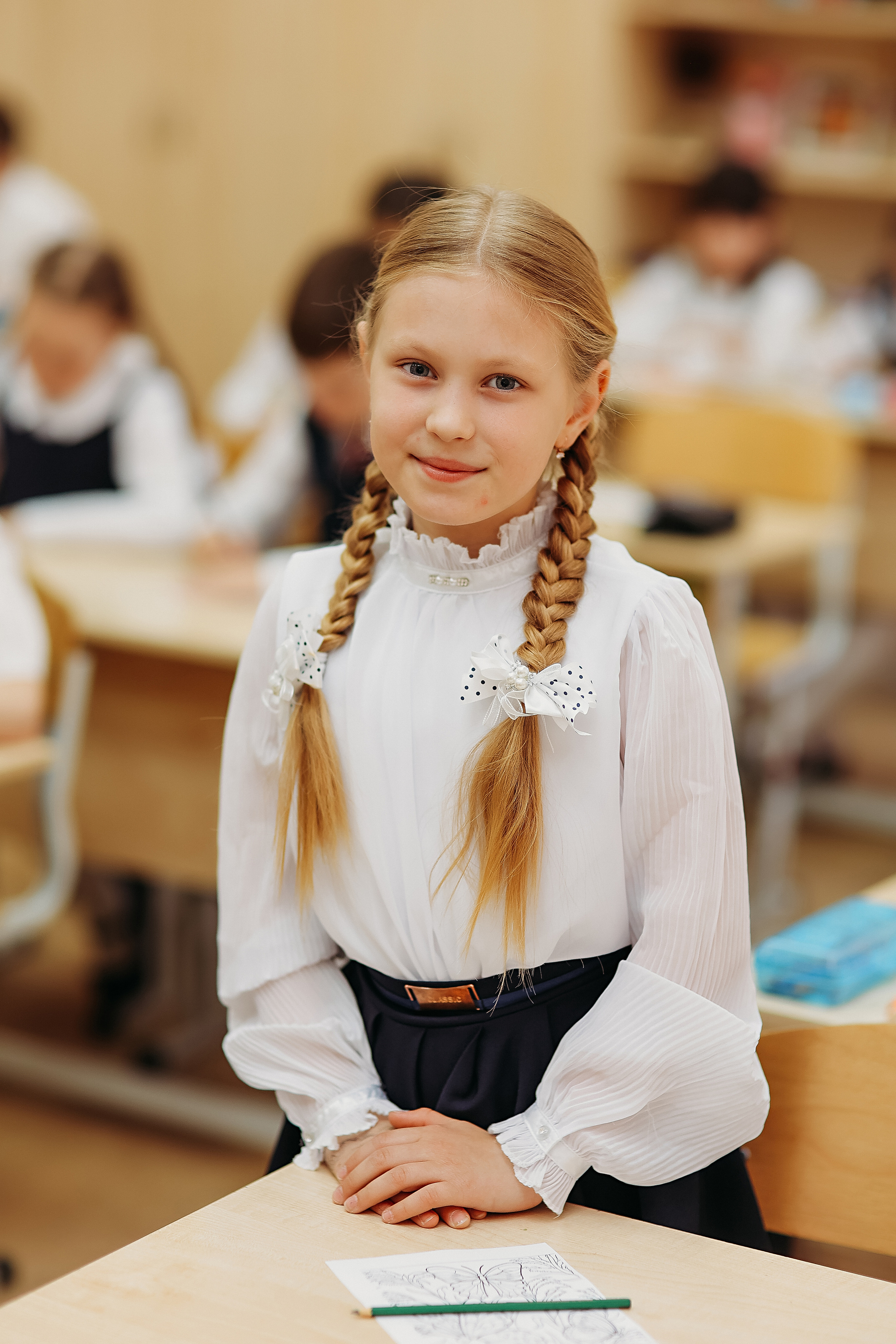 2 класс. Семейный фотограф Тюмень, фотограф на роды Салмина Мария