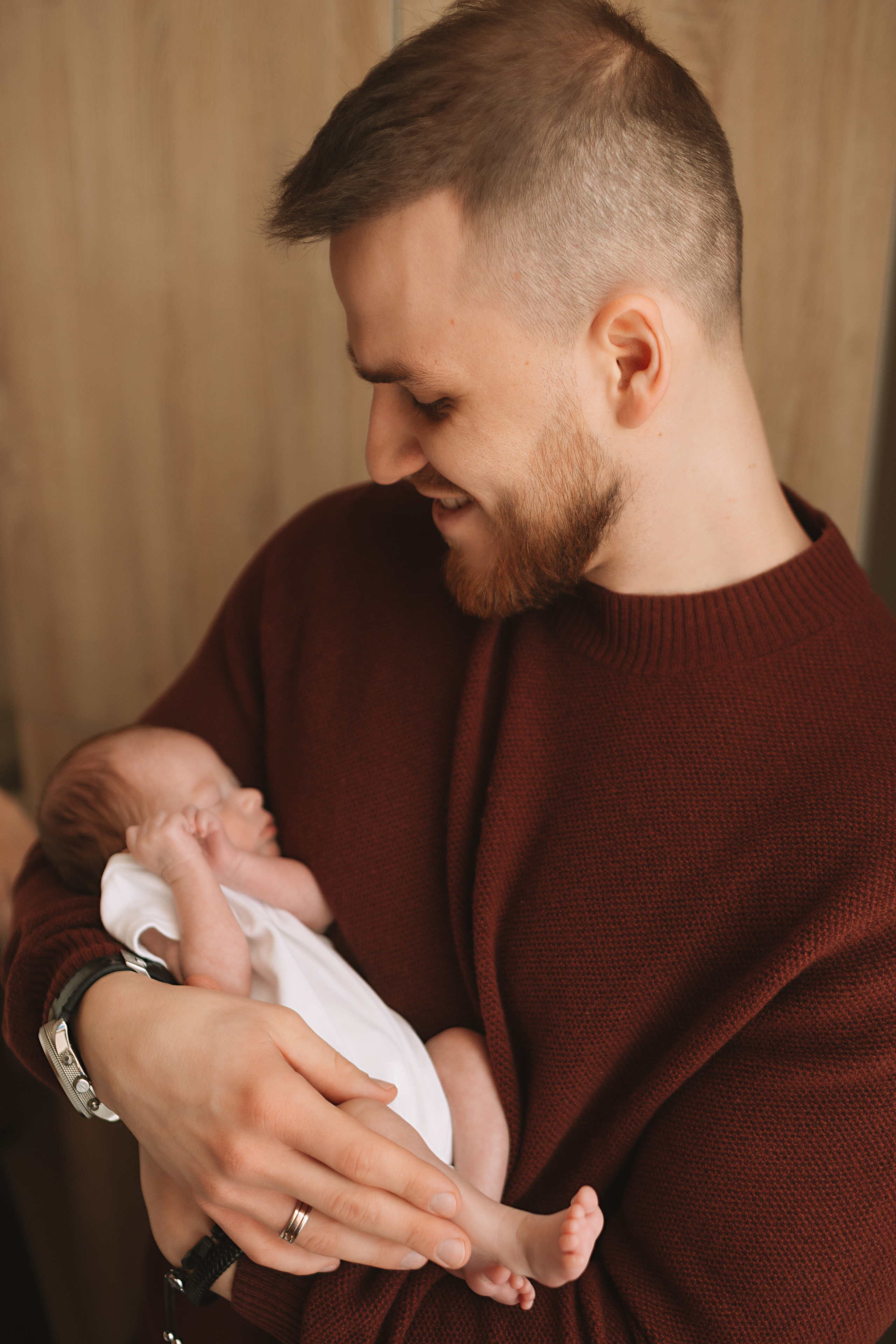 Выписка Мать и Дитя. Семейный фотограф Тюмень, фотограф на роды Салмина Мария