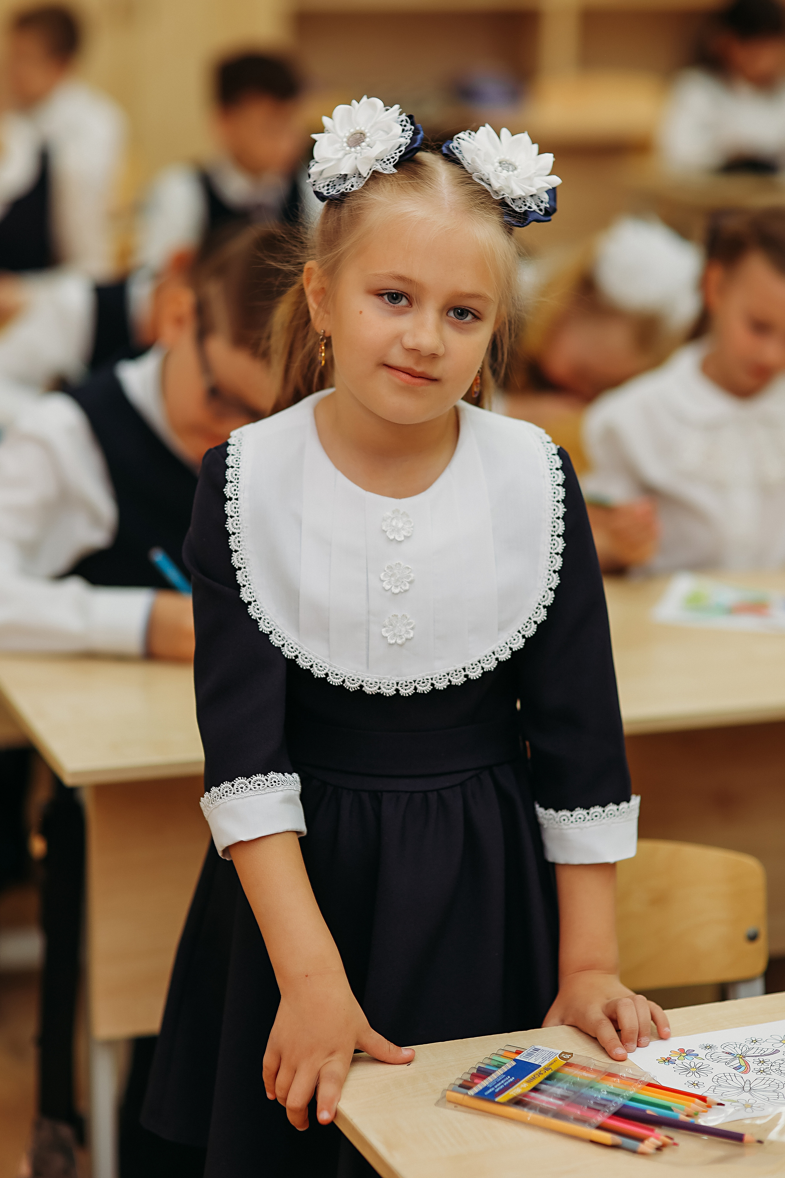 2 класс. Семейный фотограф Тюмень, фотограф на роды Салмина Мария