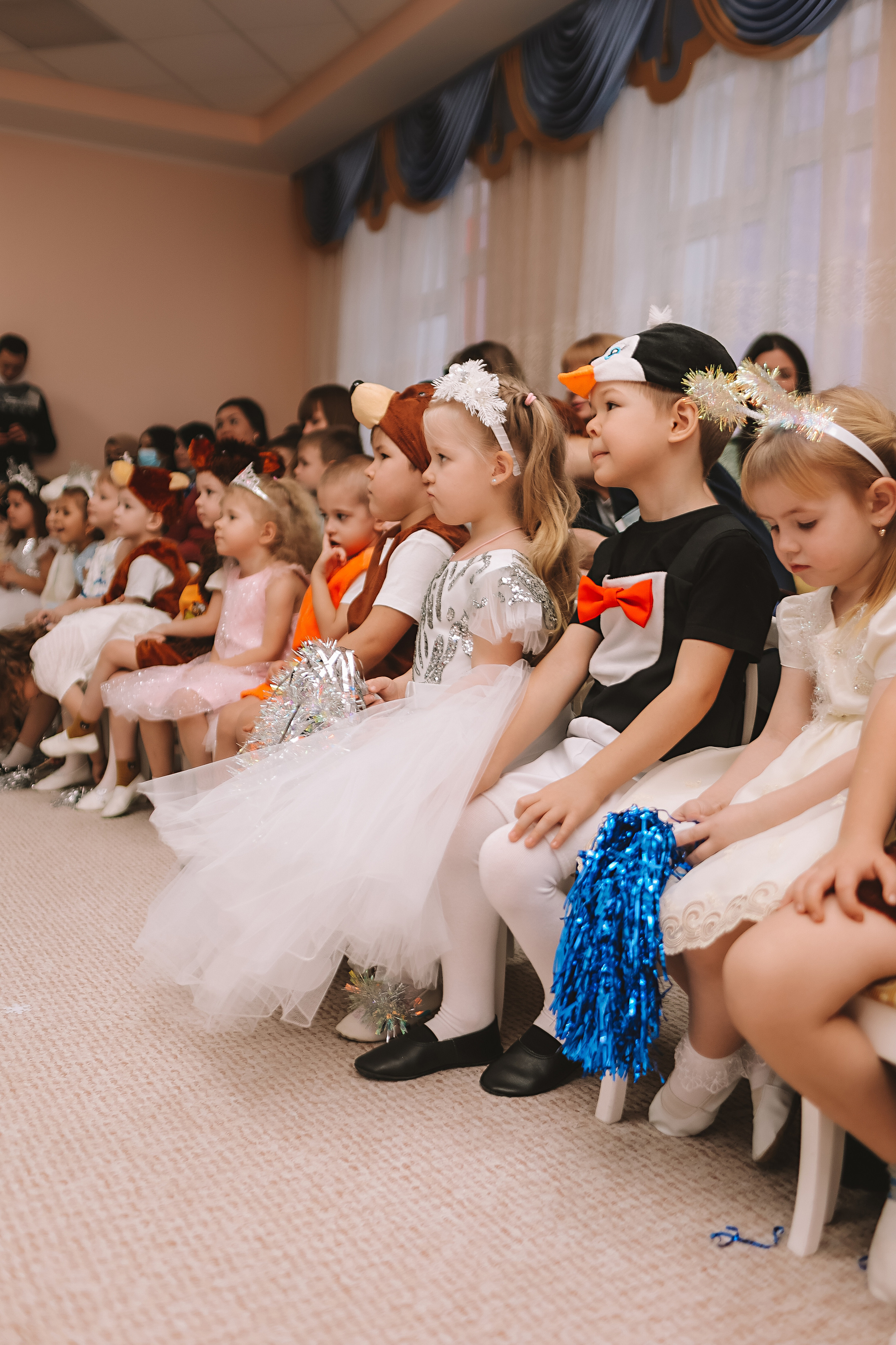 Репортаж новогоднего утренника. Семейный фотограф Тюмень, фотограф на роды Салмина Мария