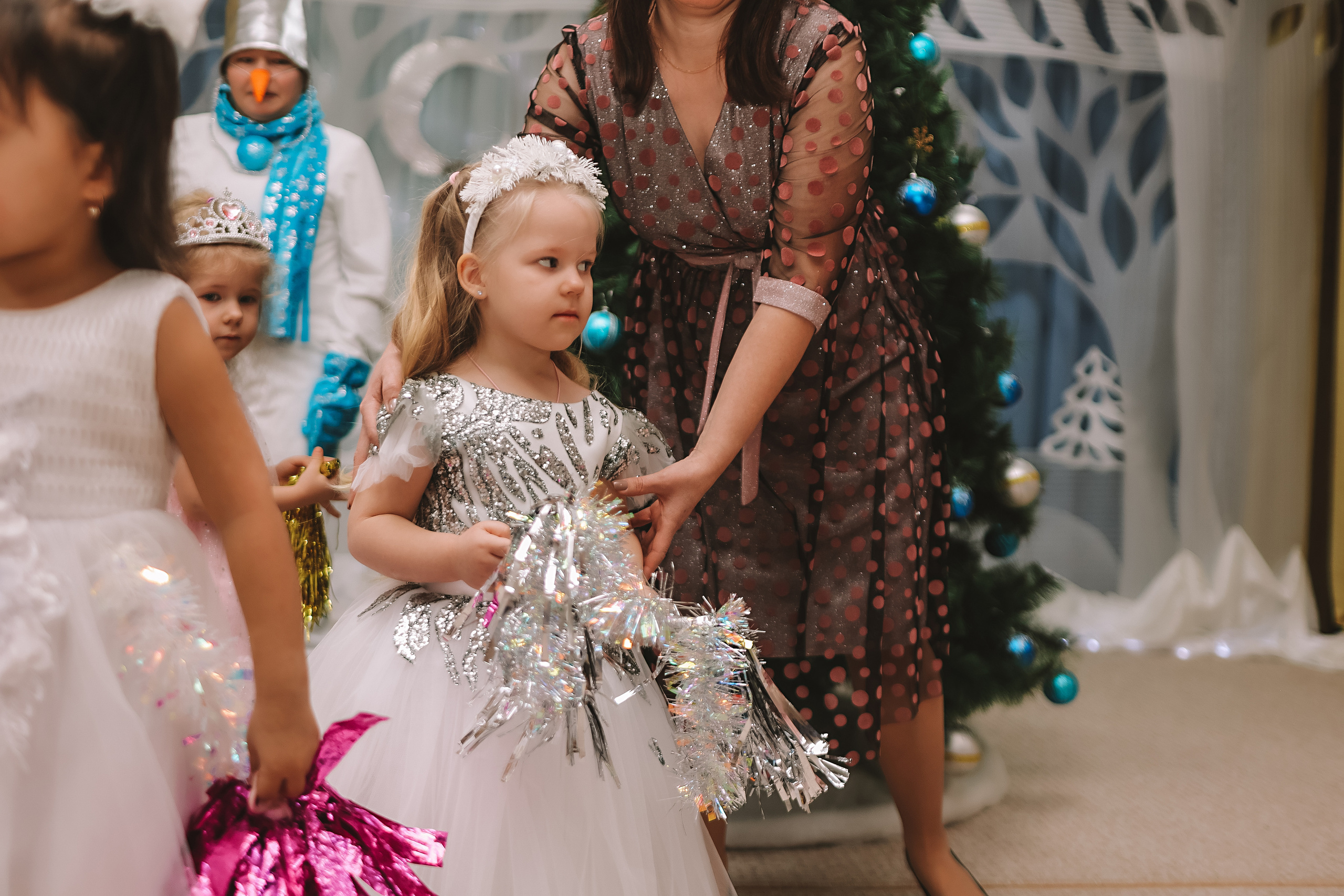Репортаж новогоднего утренника. Семейный фотограф Тюмень, фотограф на роды Салмина Мария