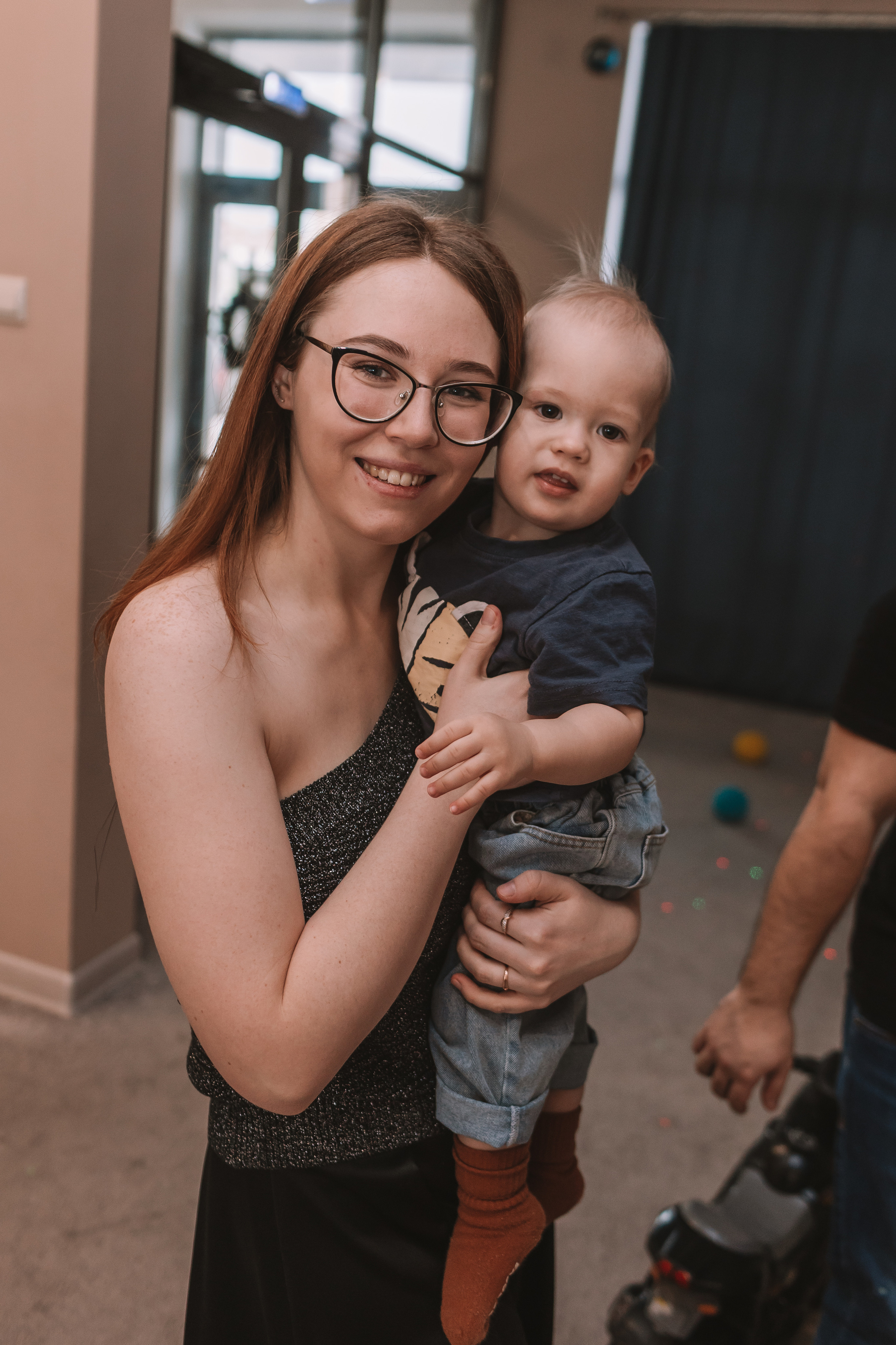 Первый годик в игровой. Семейный фотограф Тюмень, фотограф на роды Салмина Мария