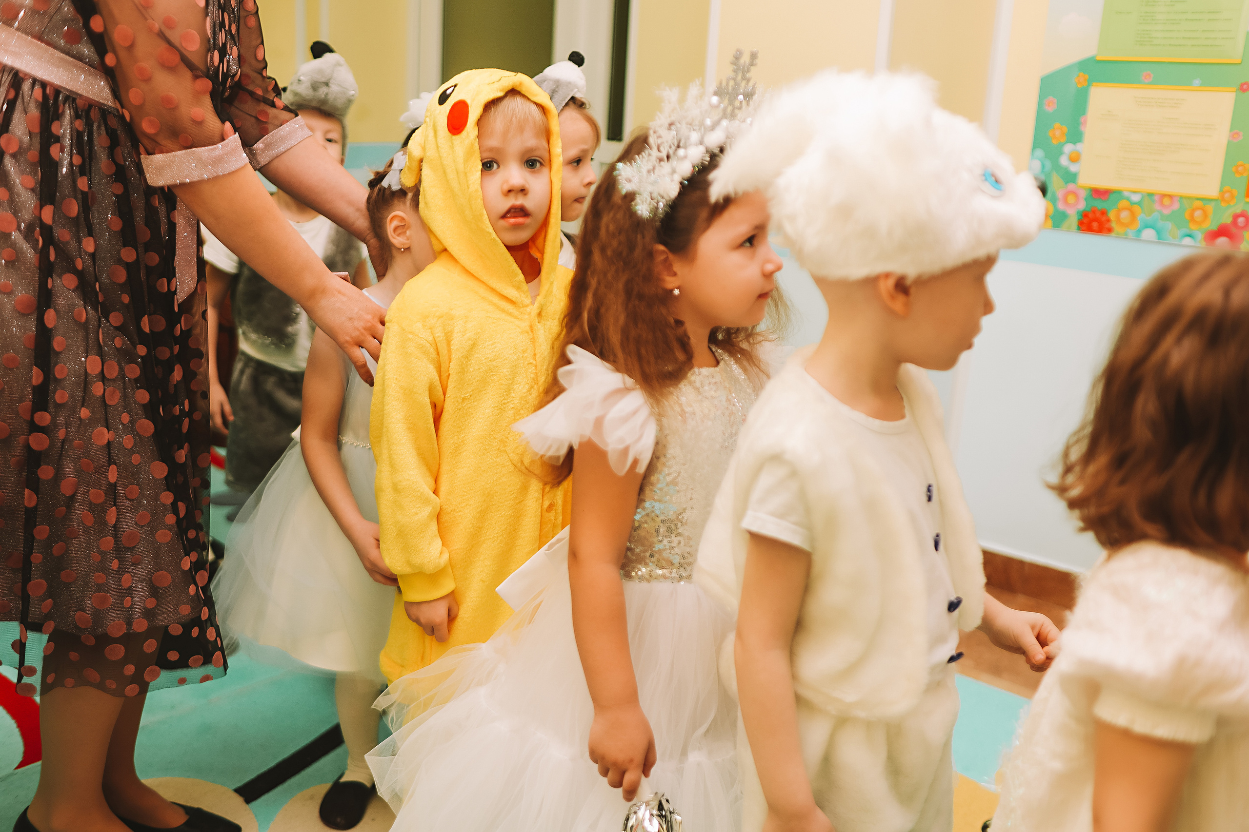 Репортаж новогоднего утренника. Семейный фотограф Тюмень, фотограф на роды Салмина Мария