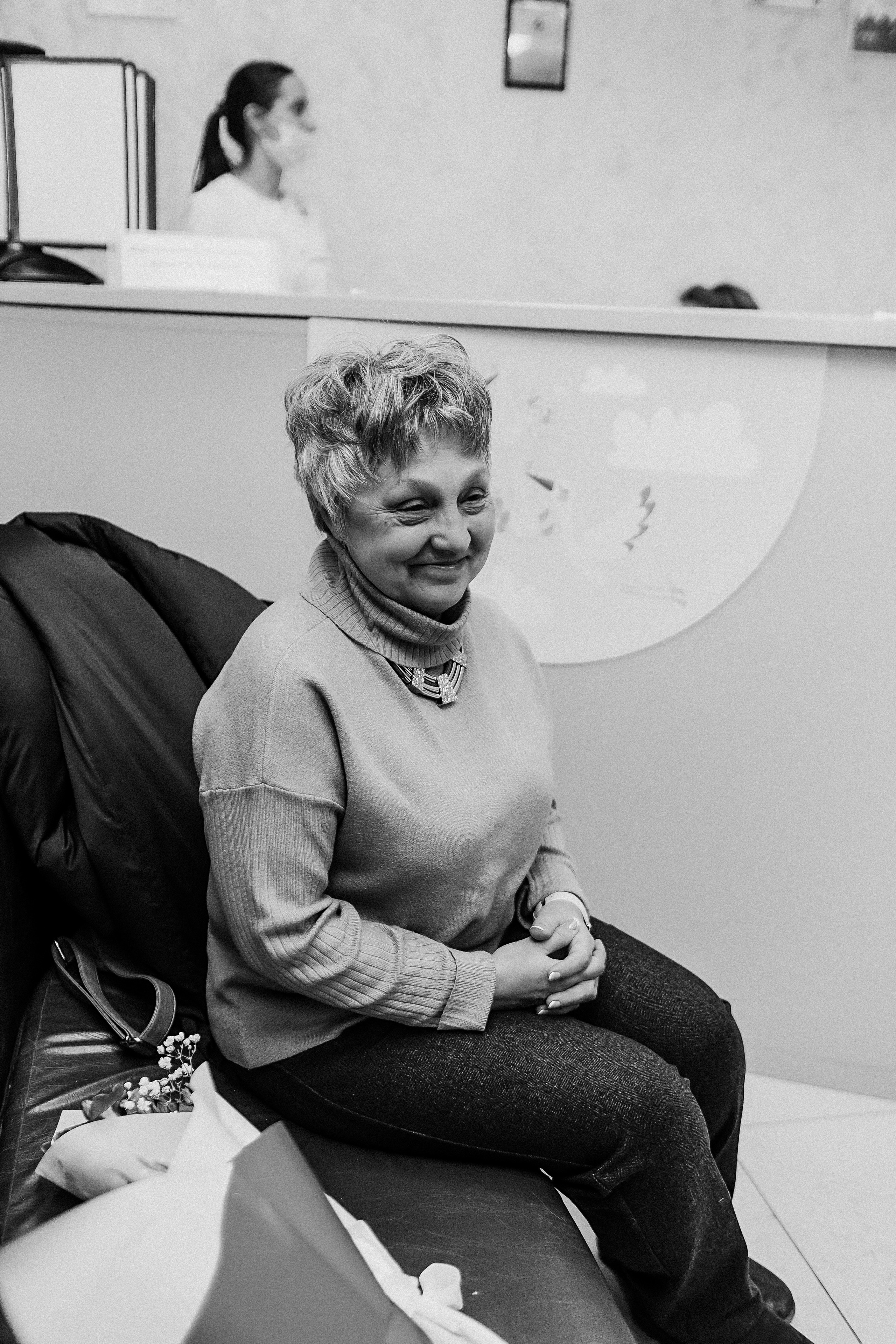 Выписка только зона ожидания. Семейный фотограф Тюмень, фотограф на роды Салмина Мария