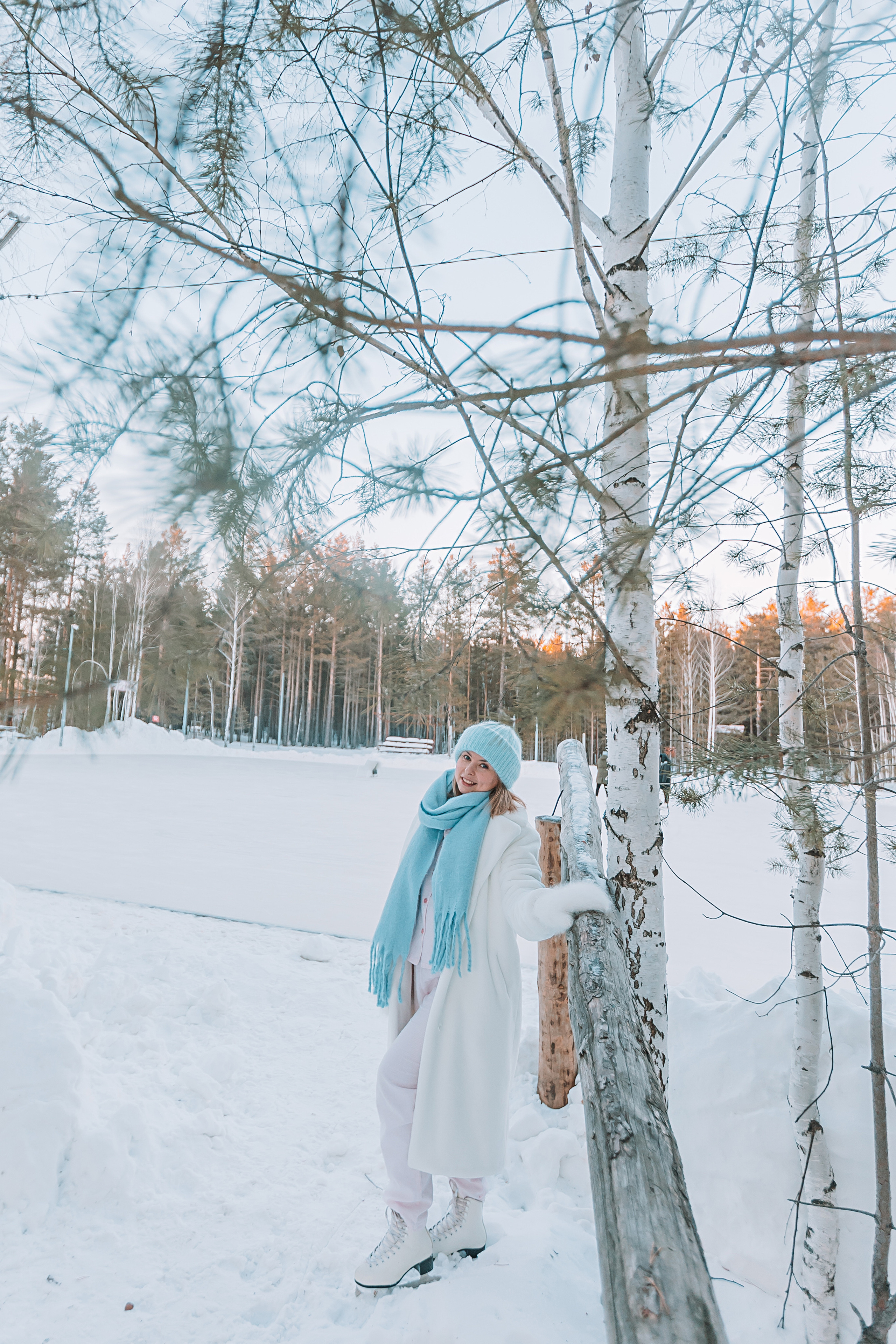 Каток. Семейный фотограф Тюмень, фотограф на роды Салмина Мария