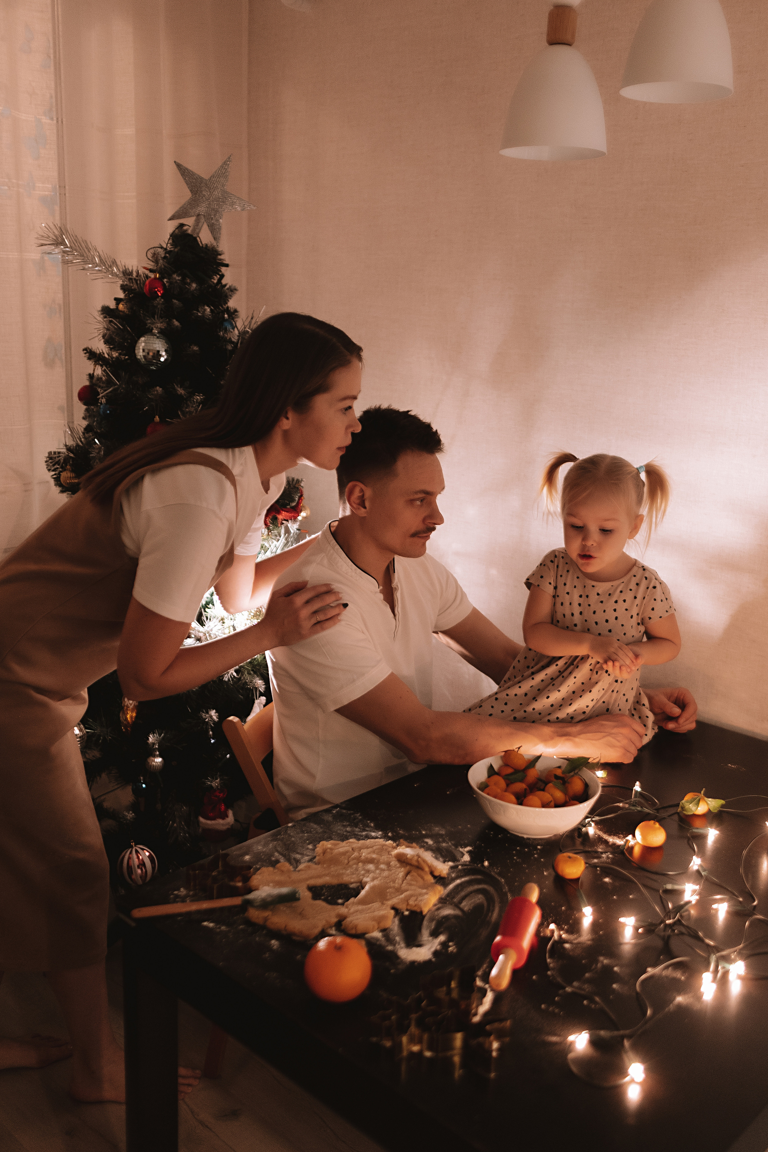 Новогодняя. Семейный фотограф Тюмень, фотограф на роды Салмина Мария