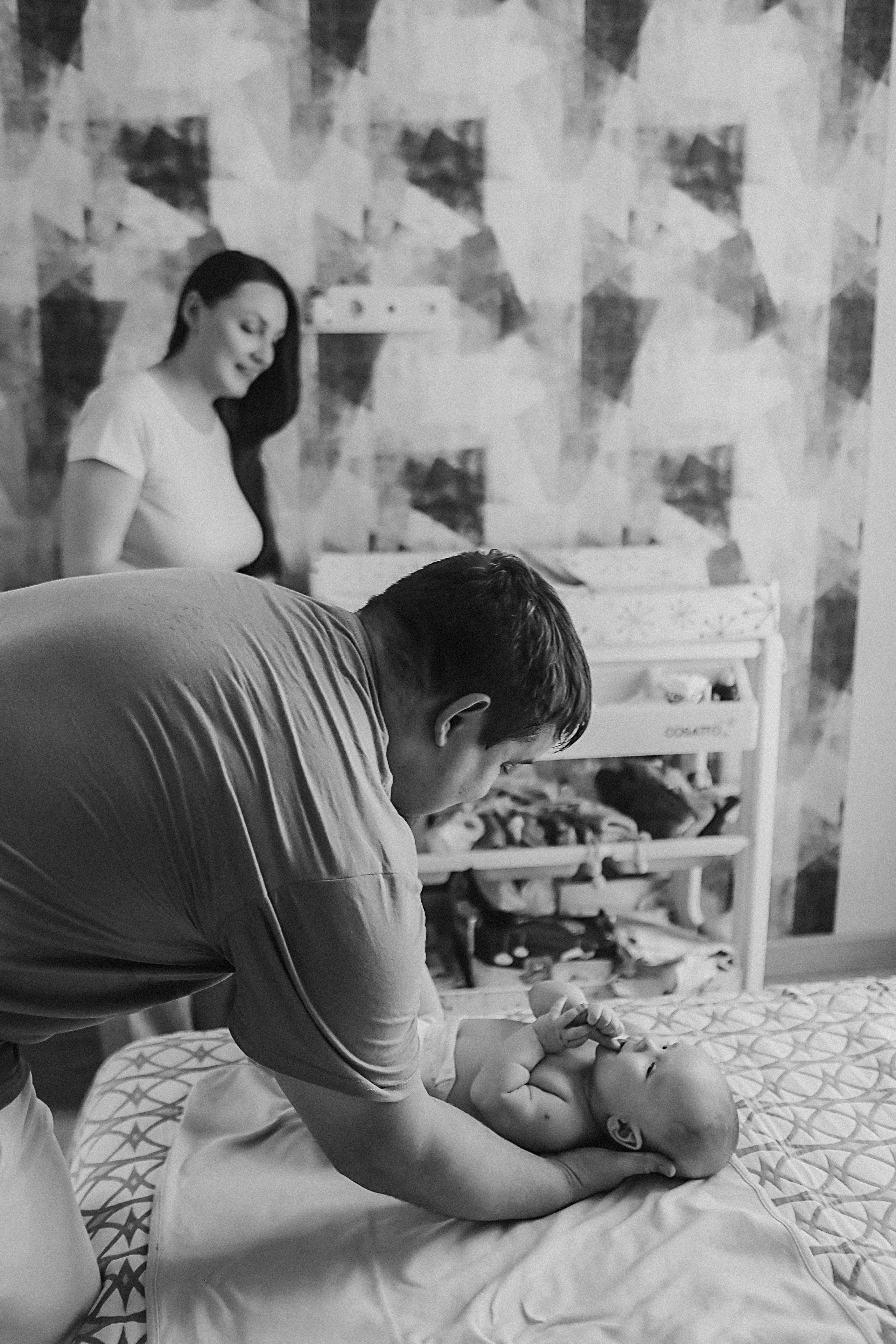 Захар, 3 месяца. Семейный фотограф Тюмень, фотограф на роды Салмина Мария