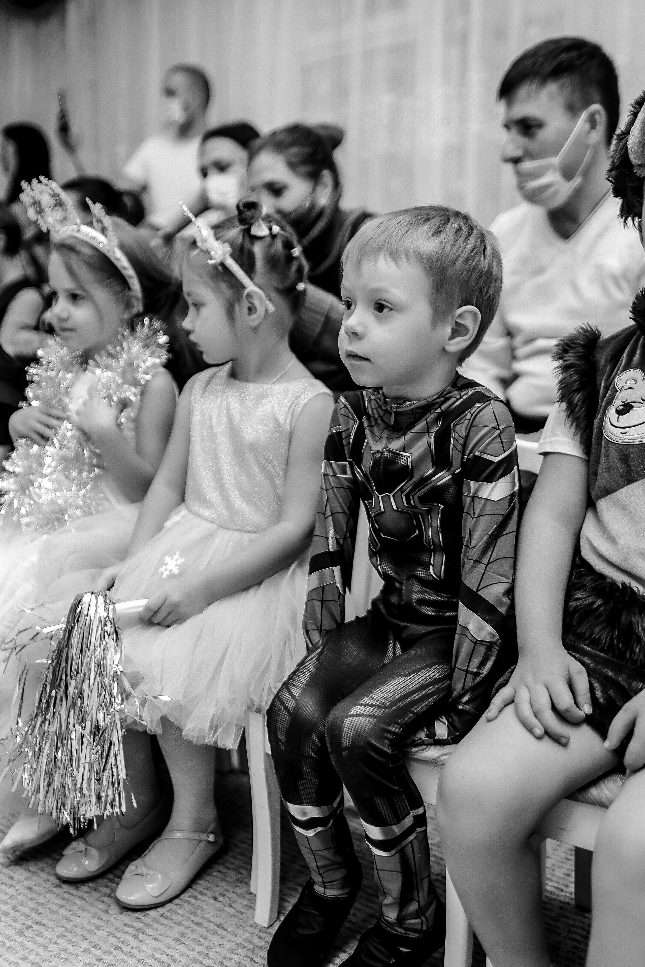 Репортаж новогоднего утренника. Семейный фотограф Тюмень, фотограф на роды Салмина Мария