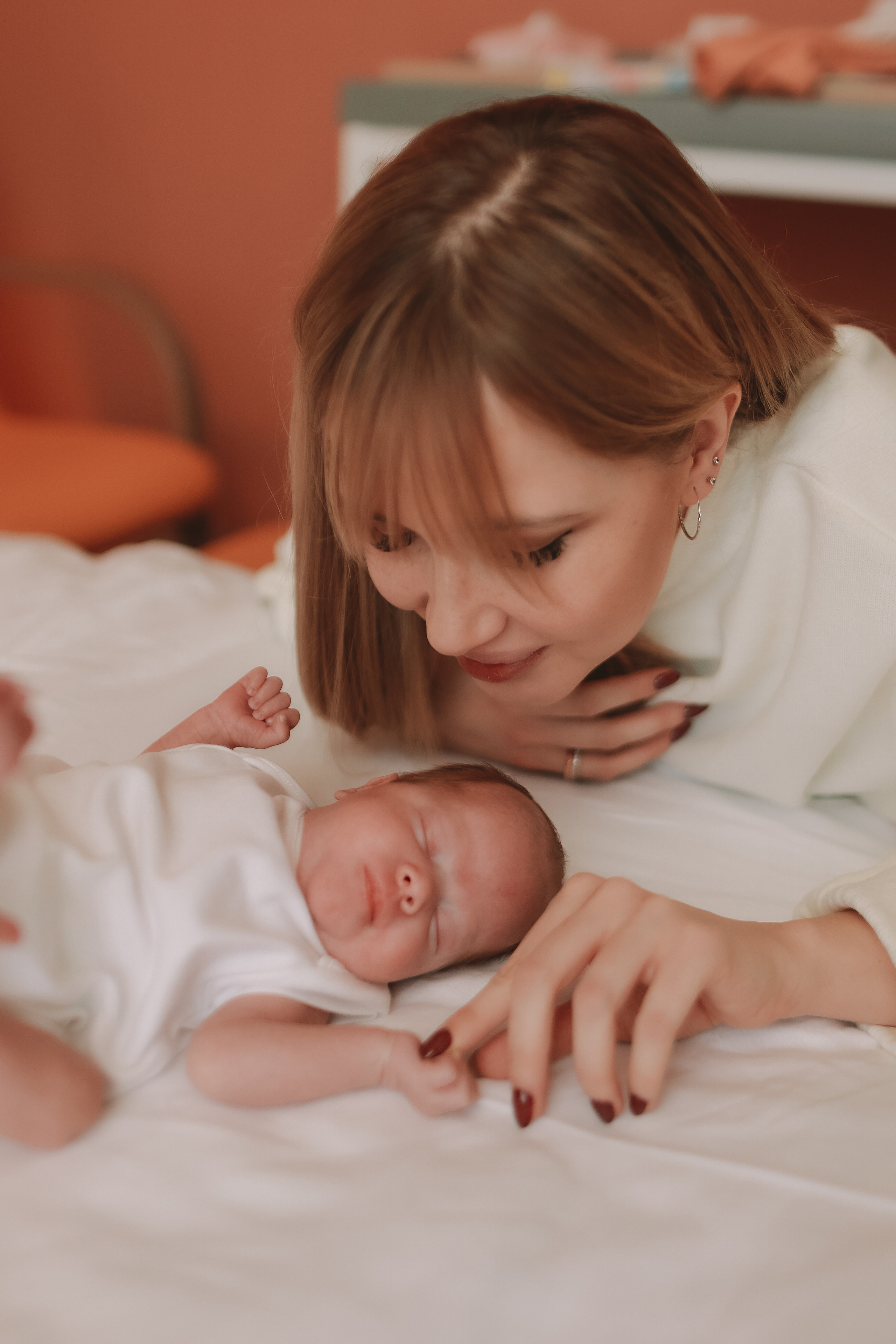 Выписка Мать и Дитя. Семейный фотограф Тюмень, фотограф на роды Салмина Мария