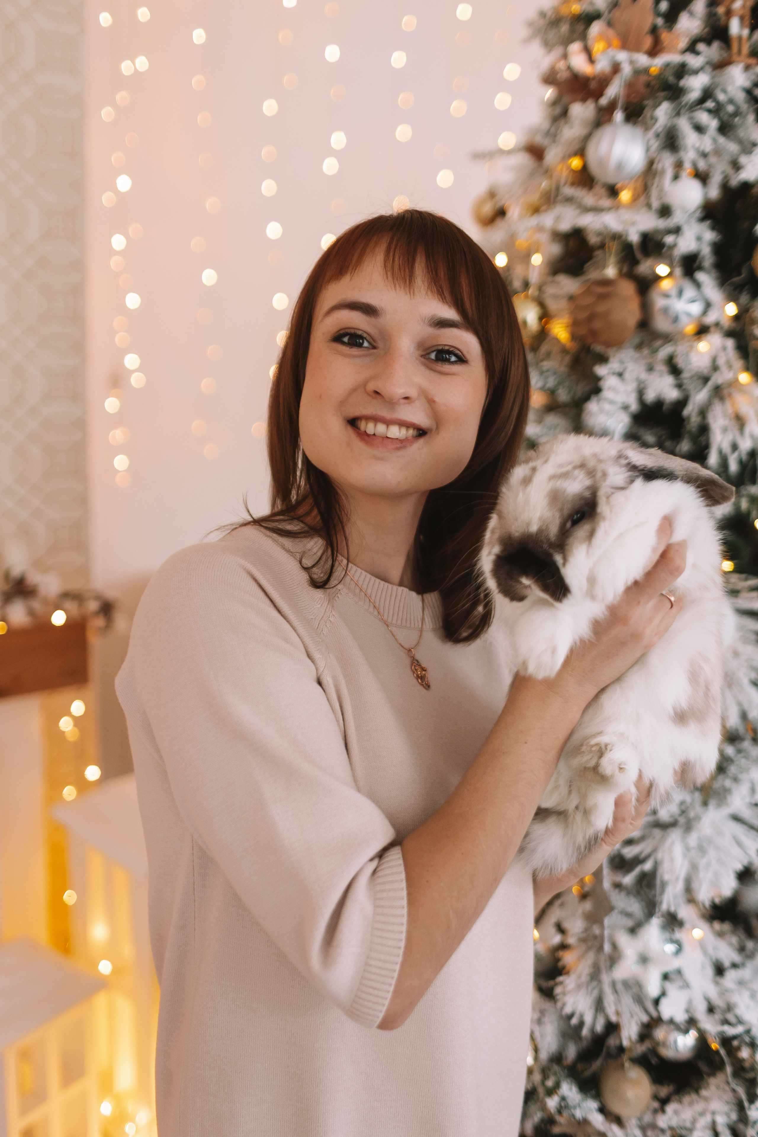 Студия Рояль (новогодняя). Семейный фотограф Тюмень, фотограф на роды Салмина Мария