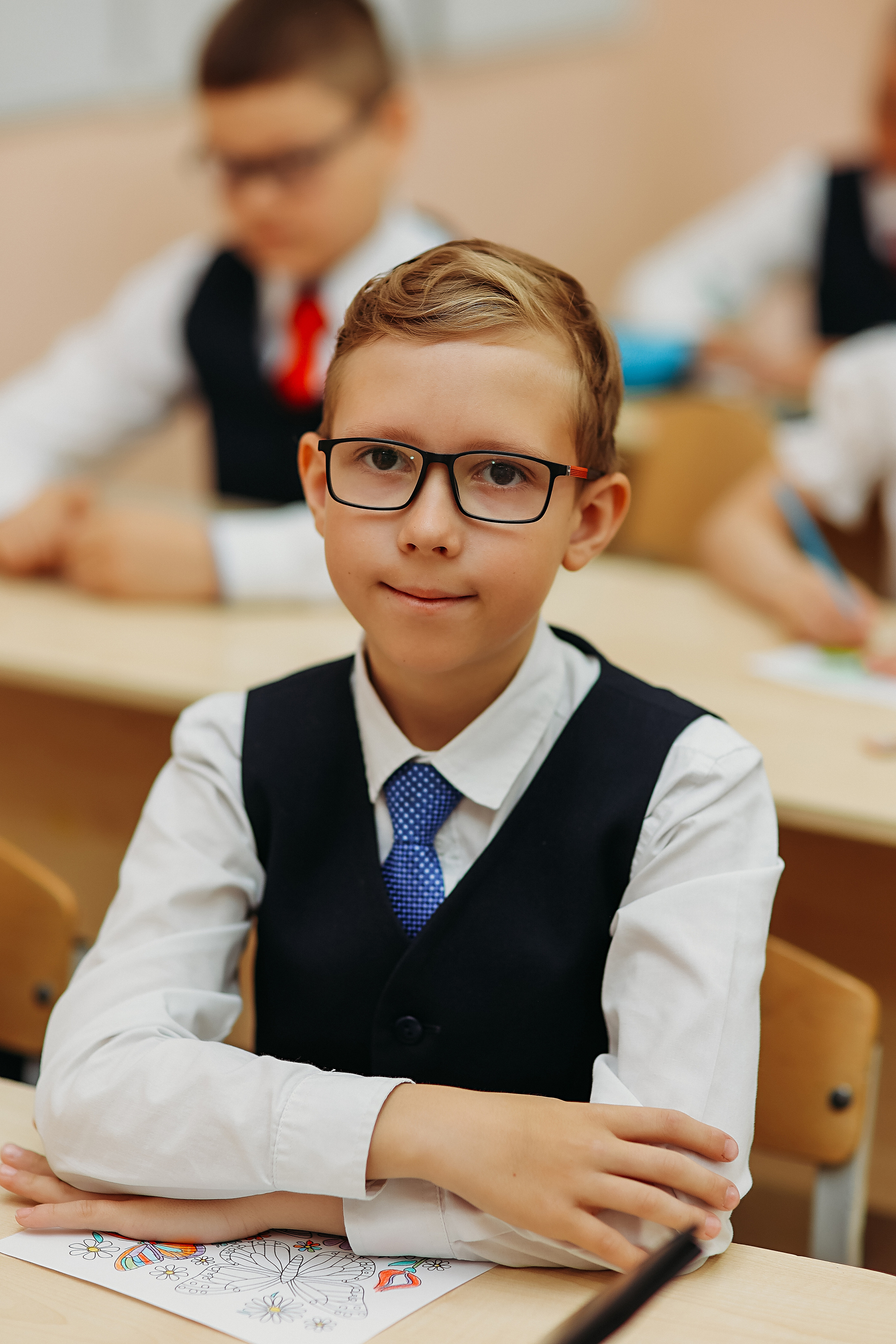 2 класс. Семейный фотограф Тюмень, фотограф на роды Салмина Мария