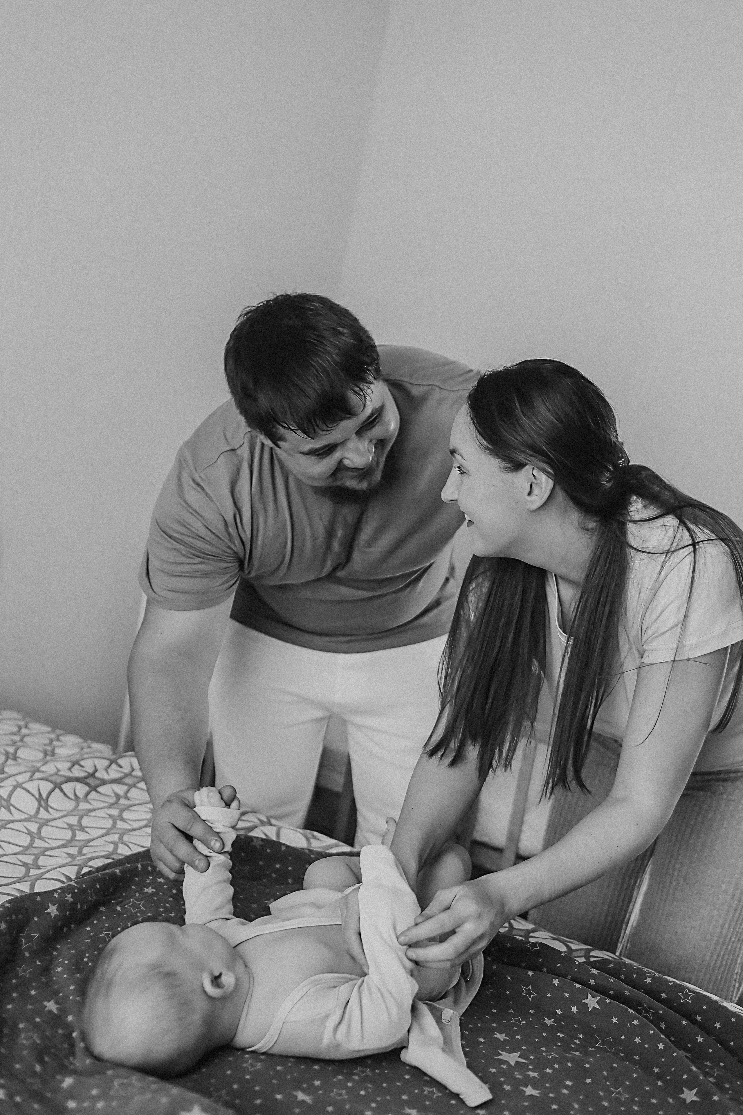 Захар, 3 месяца. Семейный фотограф Тюмень, фотограф на роды Салмина Мария