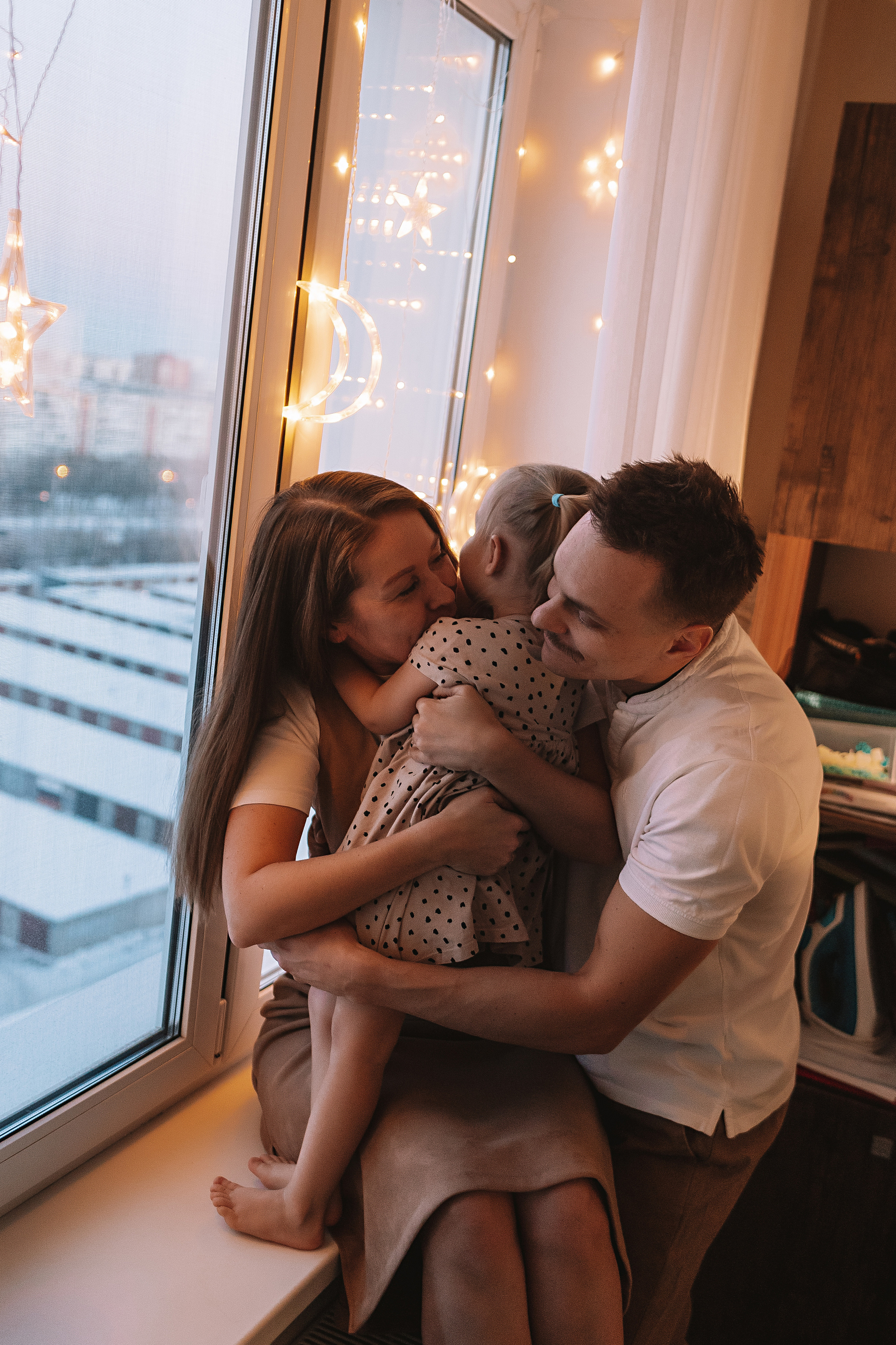 Новогодняя. Семейный фотограф Тюмень, фотограф на роды Салмина Мария