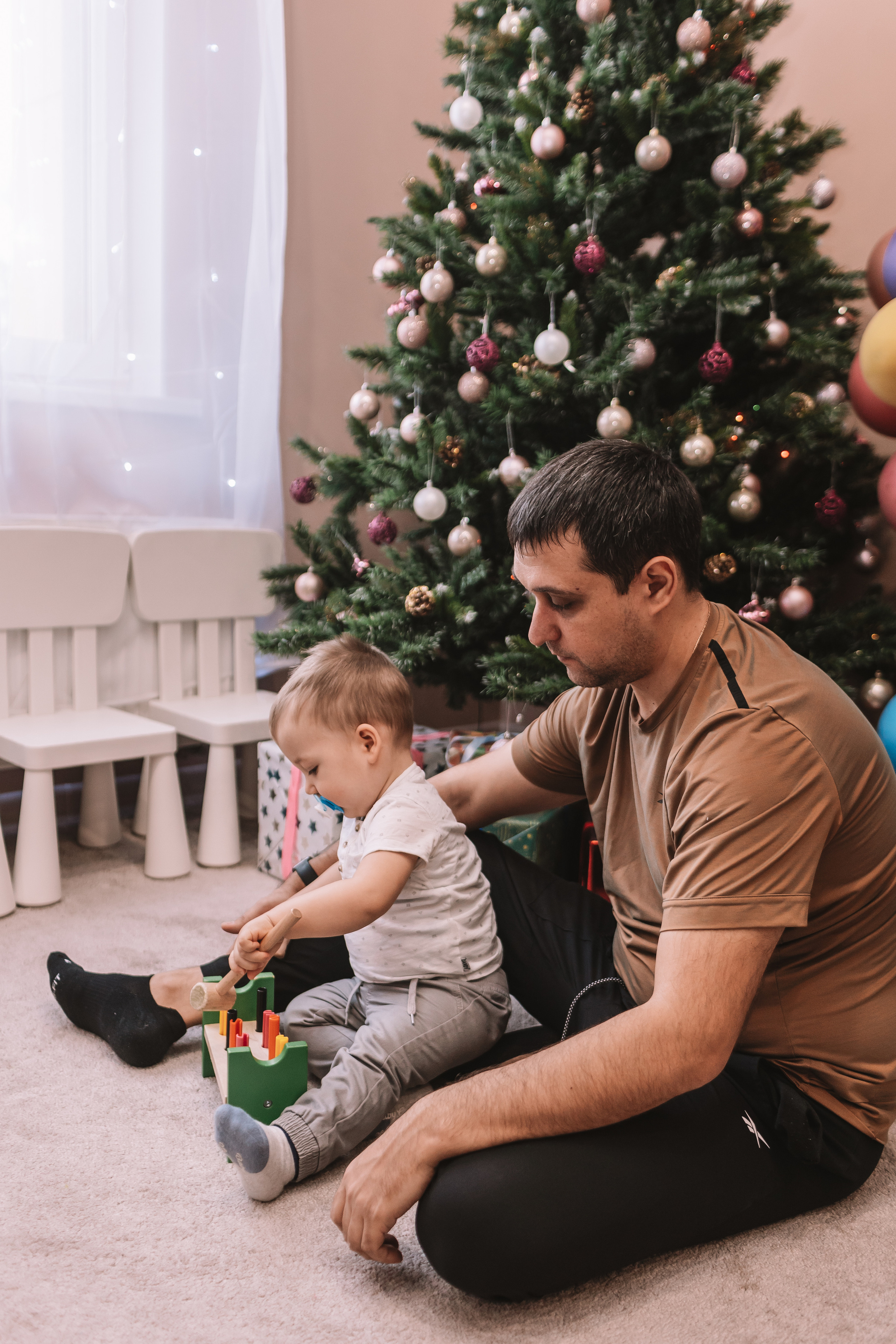 Первый годик в игровой. Семейный фотограф Тюмень, фотограф на роды Салмина Мария