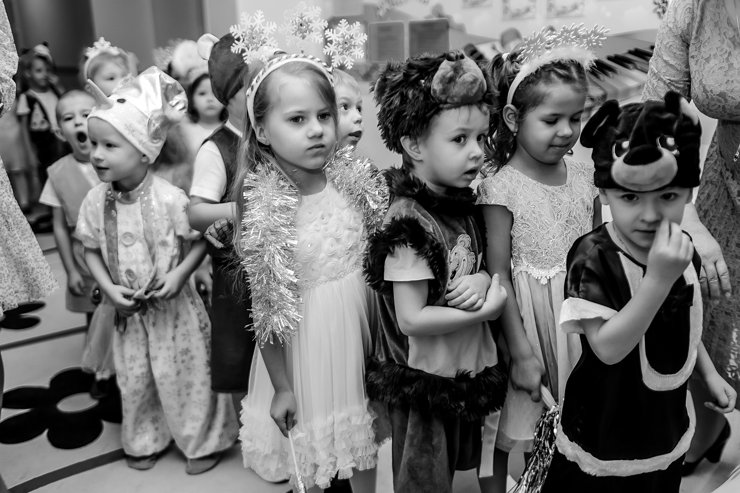 Репортаж новогоднего утренника. Семейный фотограф Тюмень, фотограф на роды Салмина Мария