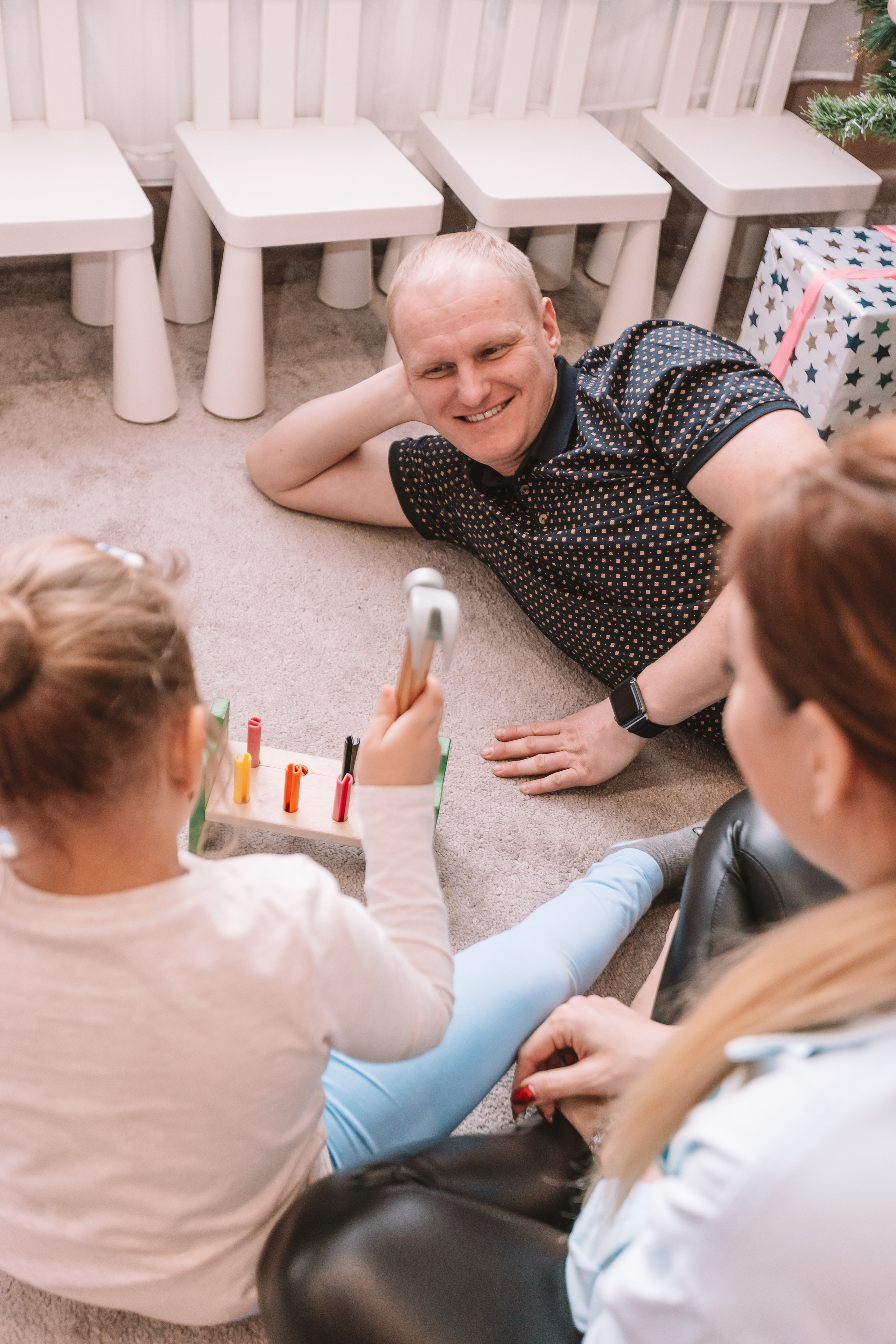Первый годик в игровой. Семейный фотограф Тюмень, фотограф на роды Салмина Мария