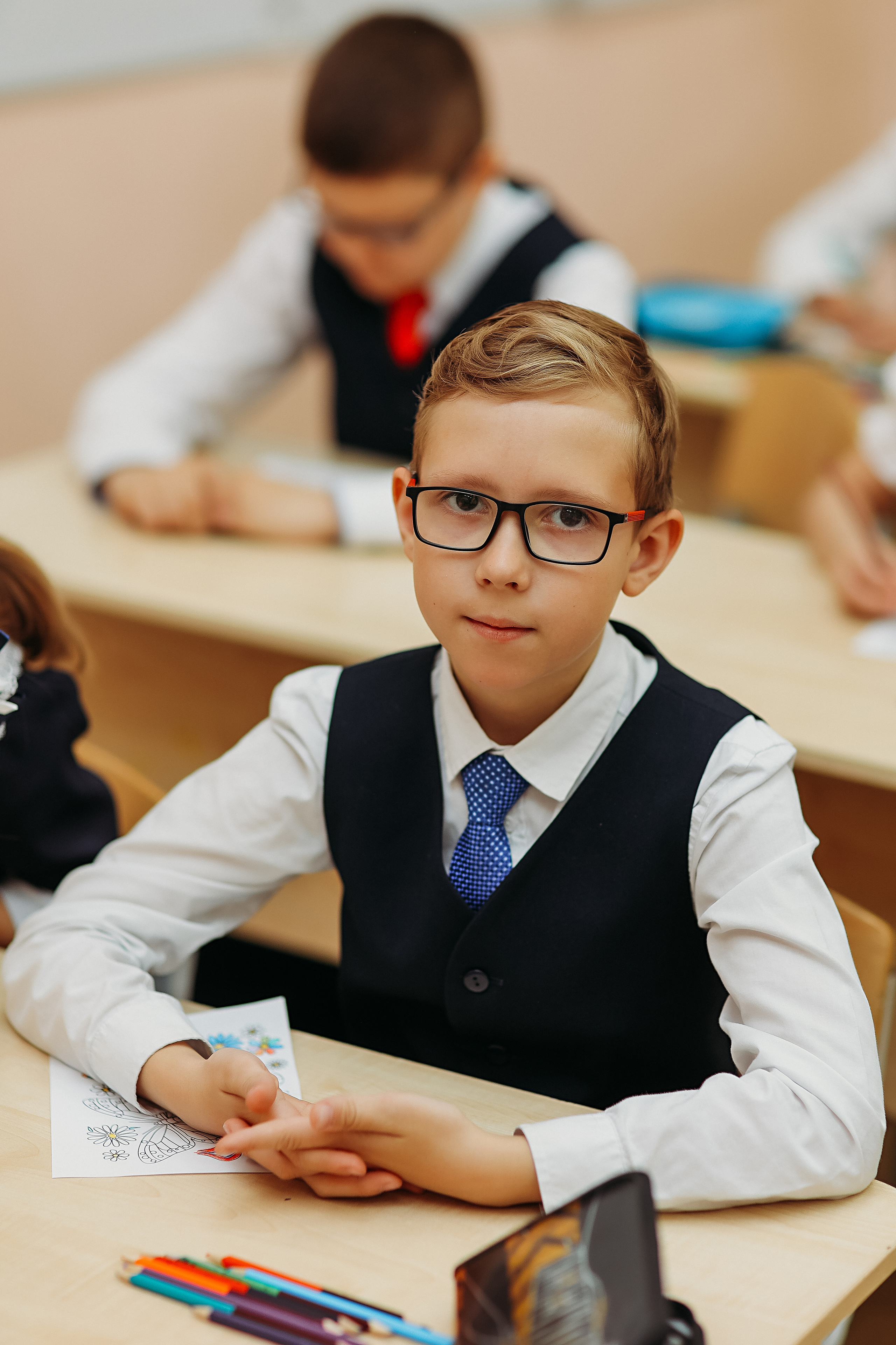 2 класс. Семейный фотограф Тюмень, фотограф на роды Салмина Мария