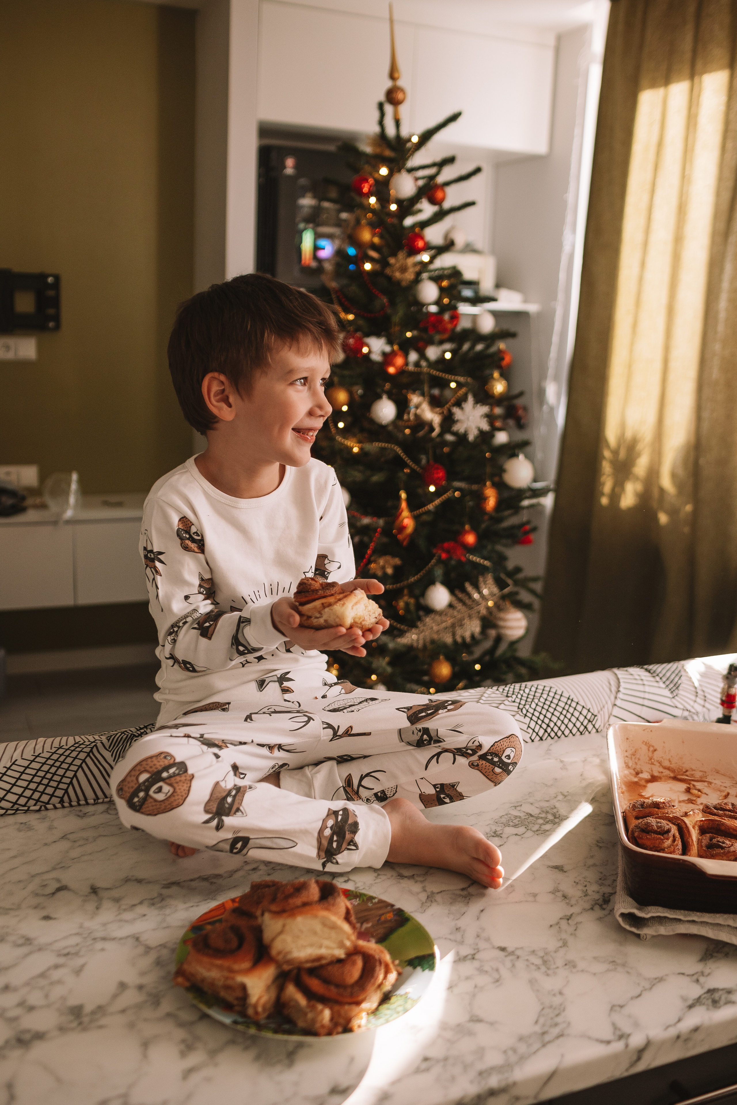 Новогодний Синнабон. Семейный фотограф Тюмень, фотограф на роды Салмина Мария