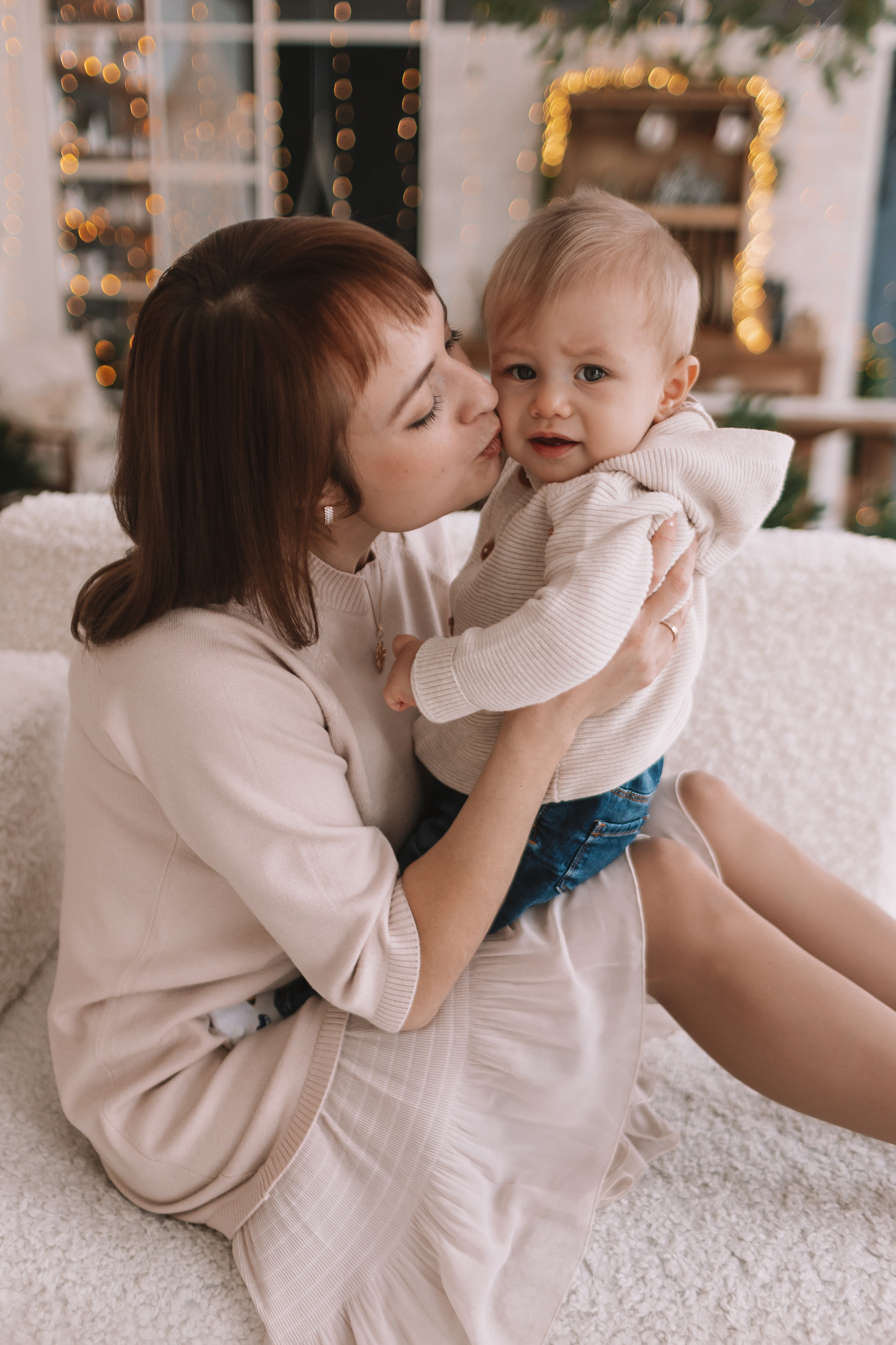 Студия Рояль (новогодняя). Семейный фотограф Тюмень, фотограф на роды Салмина Мария