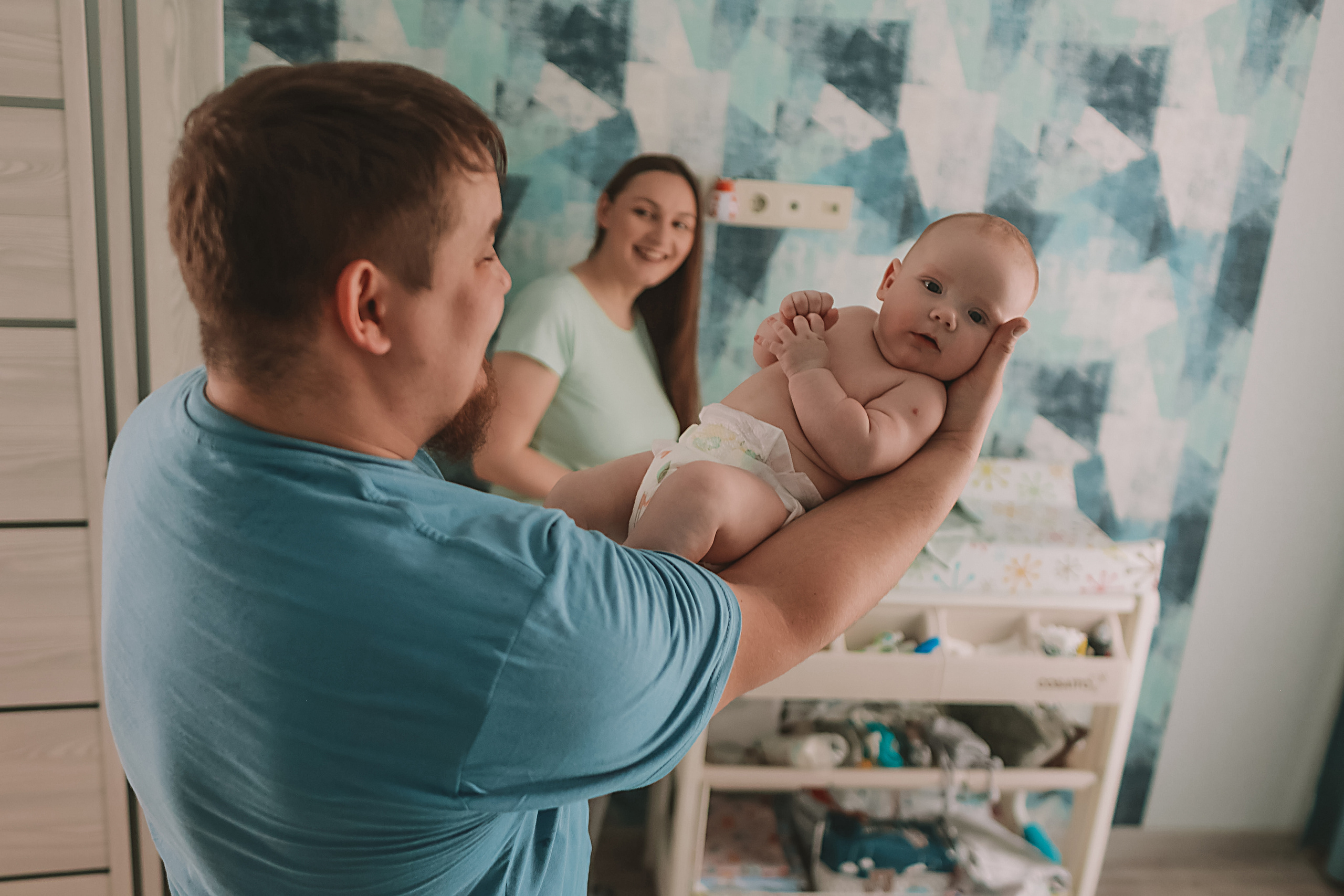 Захар, 3 месяца. Семейный фотограф Тюмень, фотограф на роды Салмина Мария