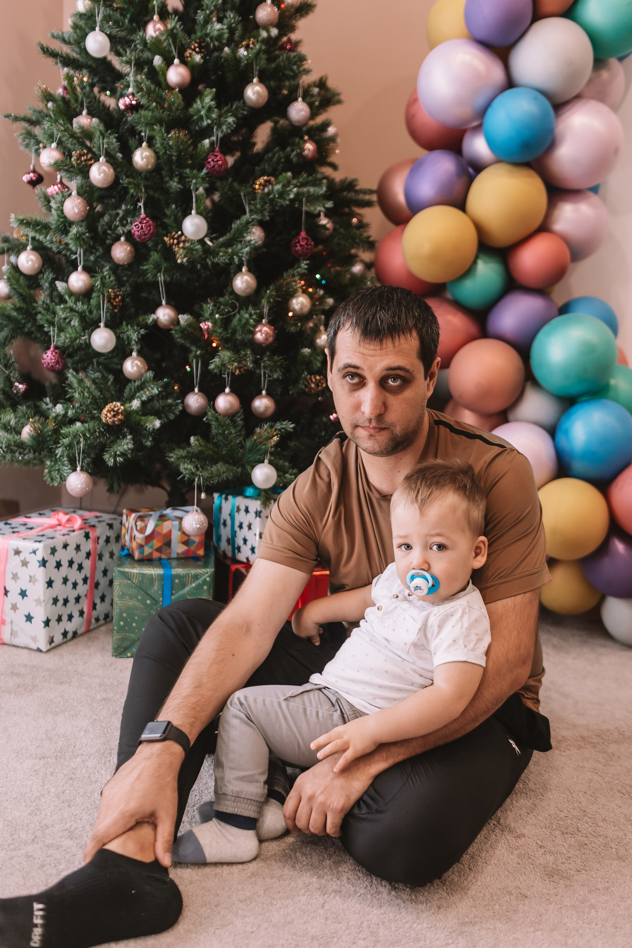 Первый годик в игровой. Семейный фотограф Тюмень, фотограф на роды Салмина Мария