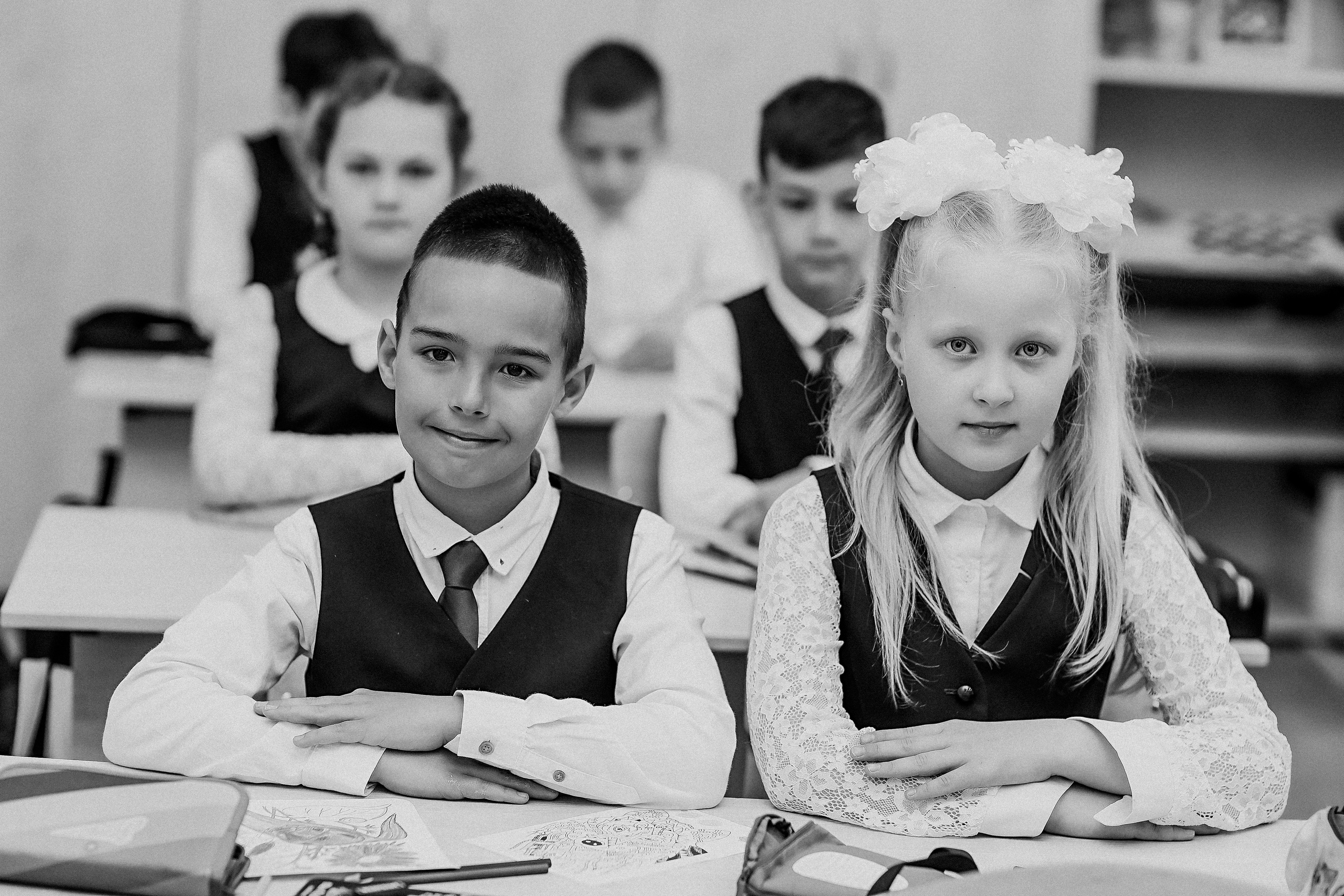 2 класс. Семейный фотограф Тюмень, фотограф на роды Салмина Мария