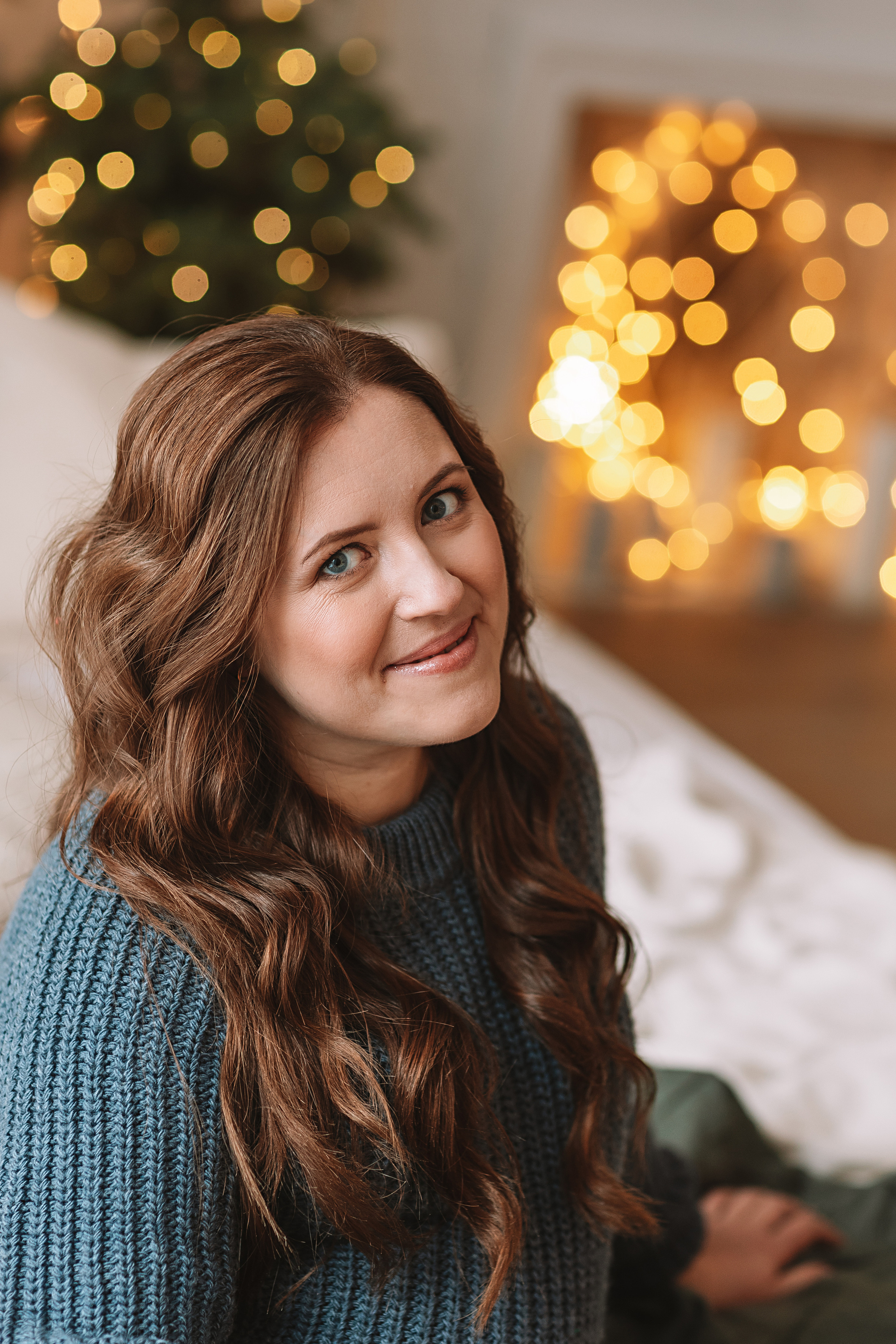 Студия Че (новогодняя). Семейный фотограф Тюмень, фотограф на роды Салмина Мария