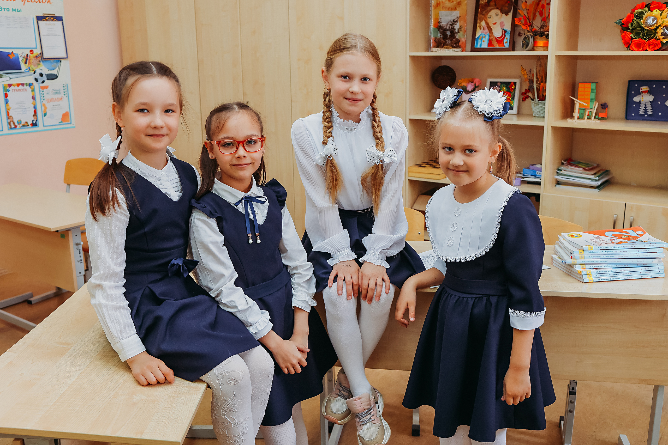 2 класс. Семейный фотограф Тюмень, фотограф на роды Салмина Мария