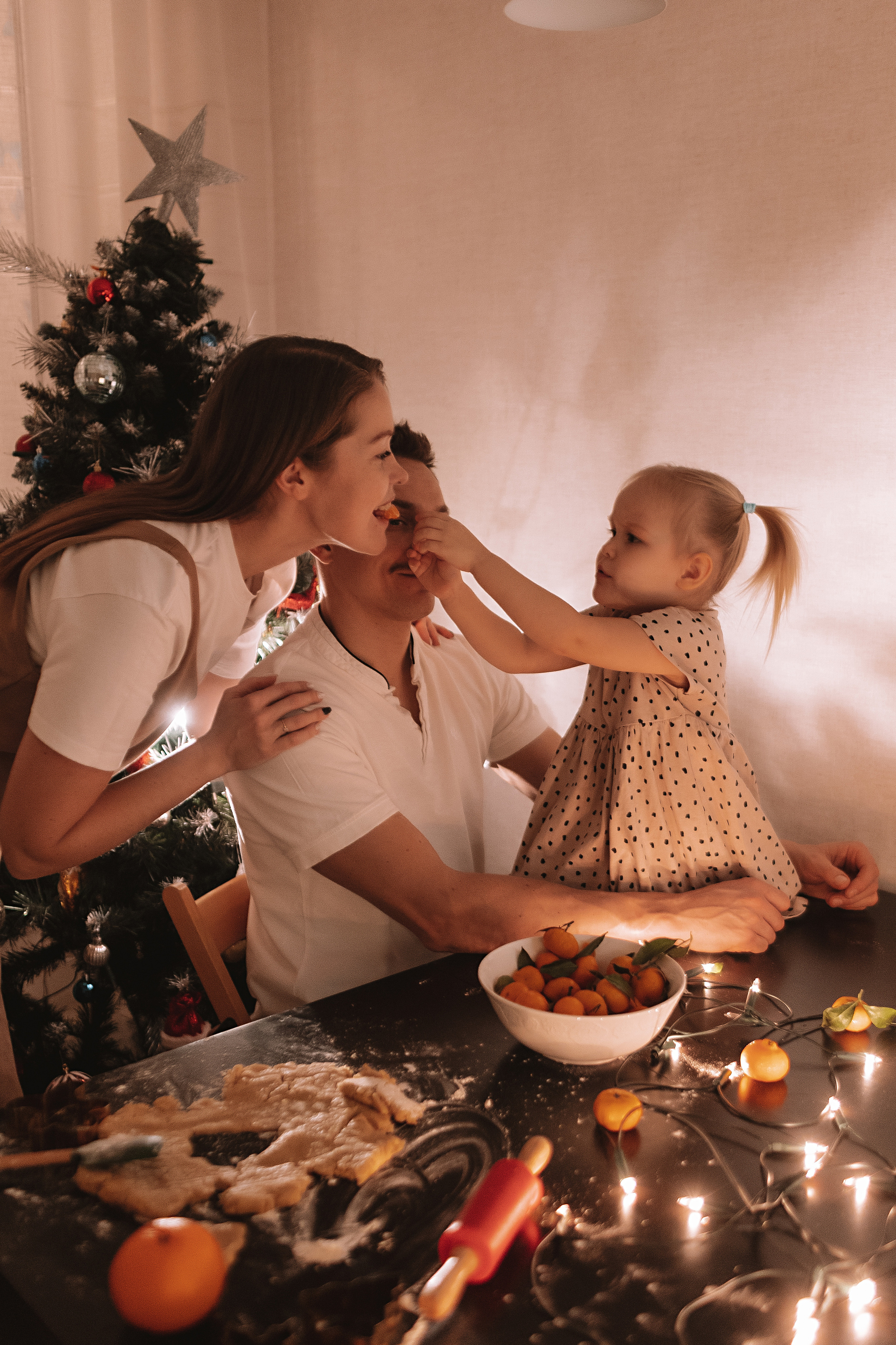 Новогодняя. Семейный фотограф Тюмень, фотограф на роды Салмина Мария