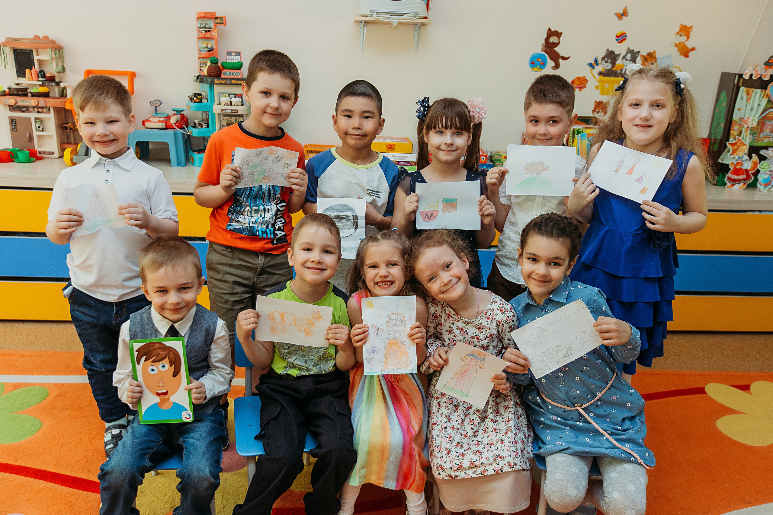 Портерты+общее+группы садик. Семейный фотограф Тюмень, фотограф на роды Салмина Мария