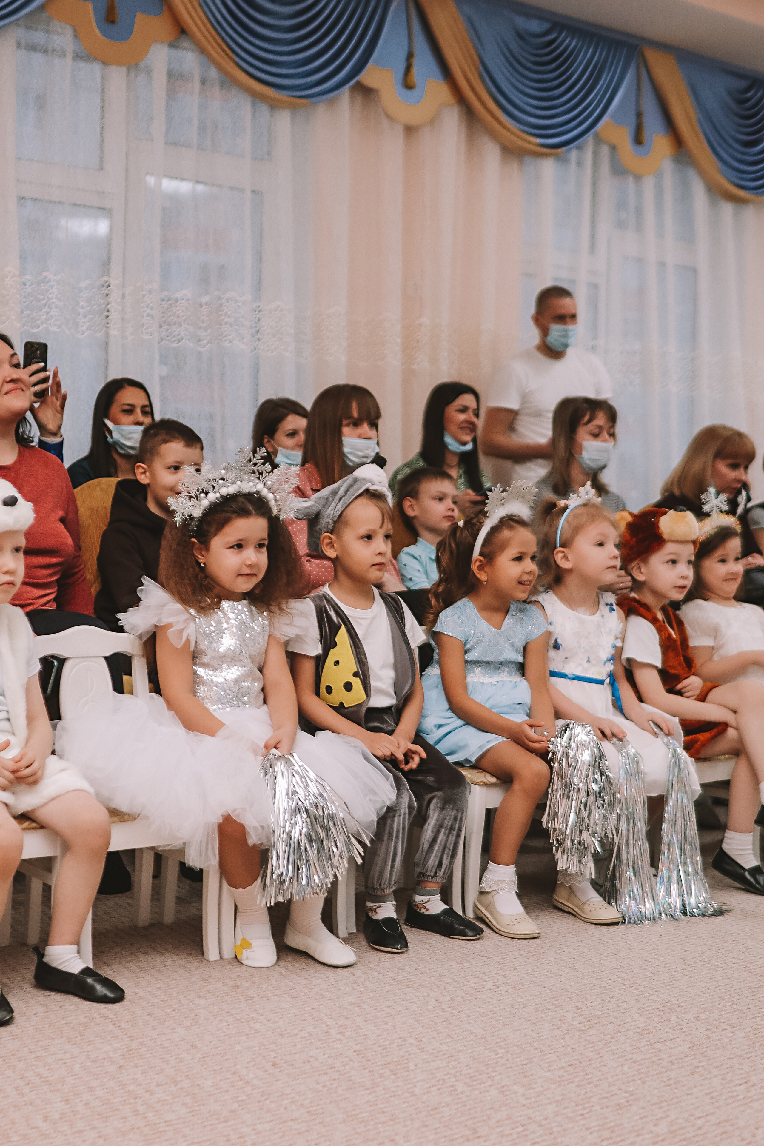 Репортаж новогоднего утренника. Семейный фотограф Тюмень, фотограф на роды Салмина Мария