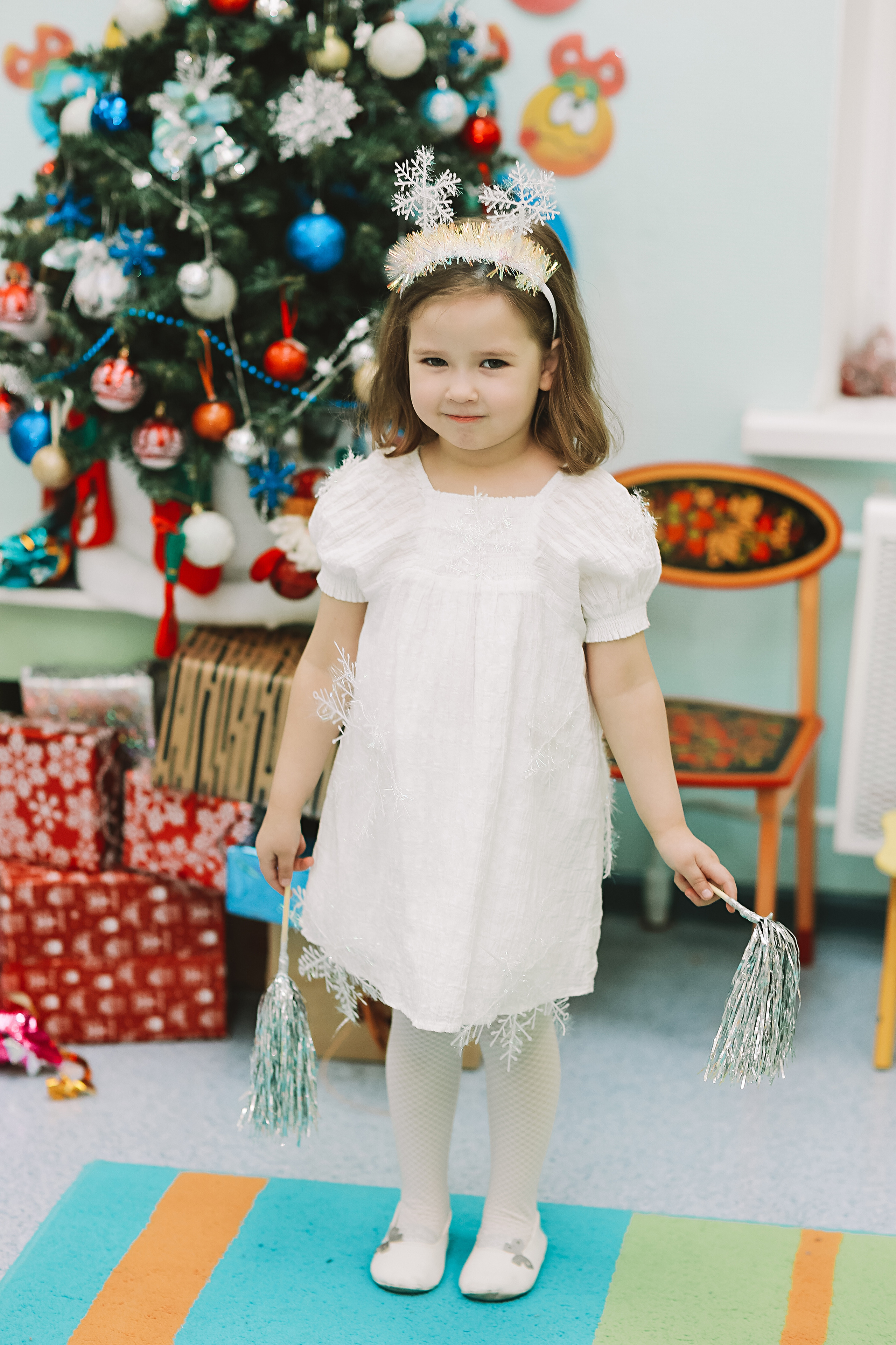 Репортаж новогоднего утренника. Семейный фотограф Тюмень, фотограф на роды Салмина Мария