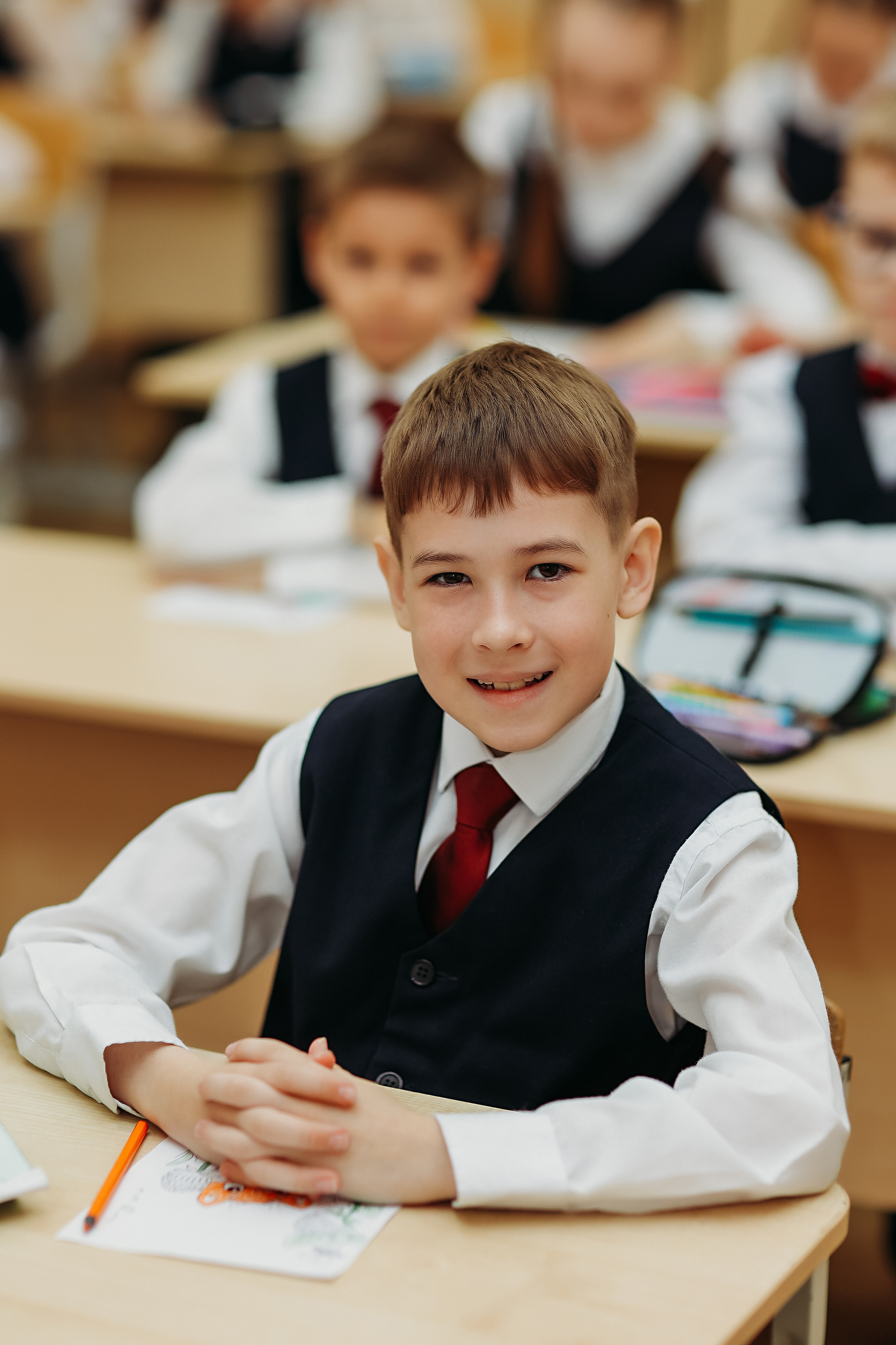 2 класс. Семейный фотограф Тюмень, фотограф на роды Салмина Мария