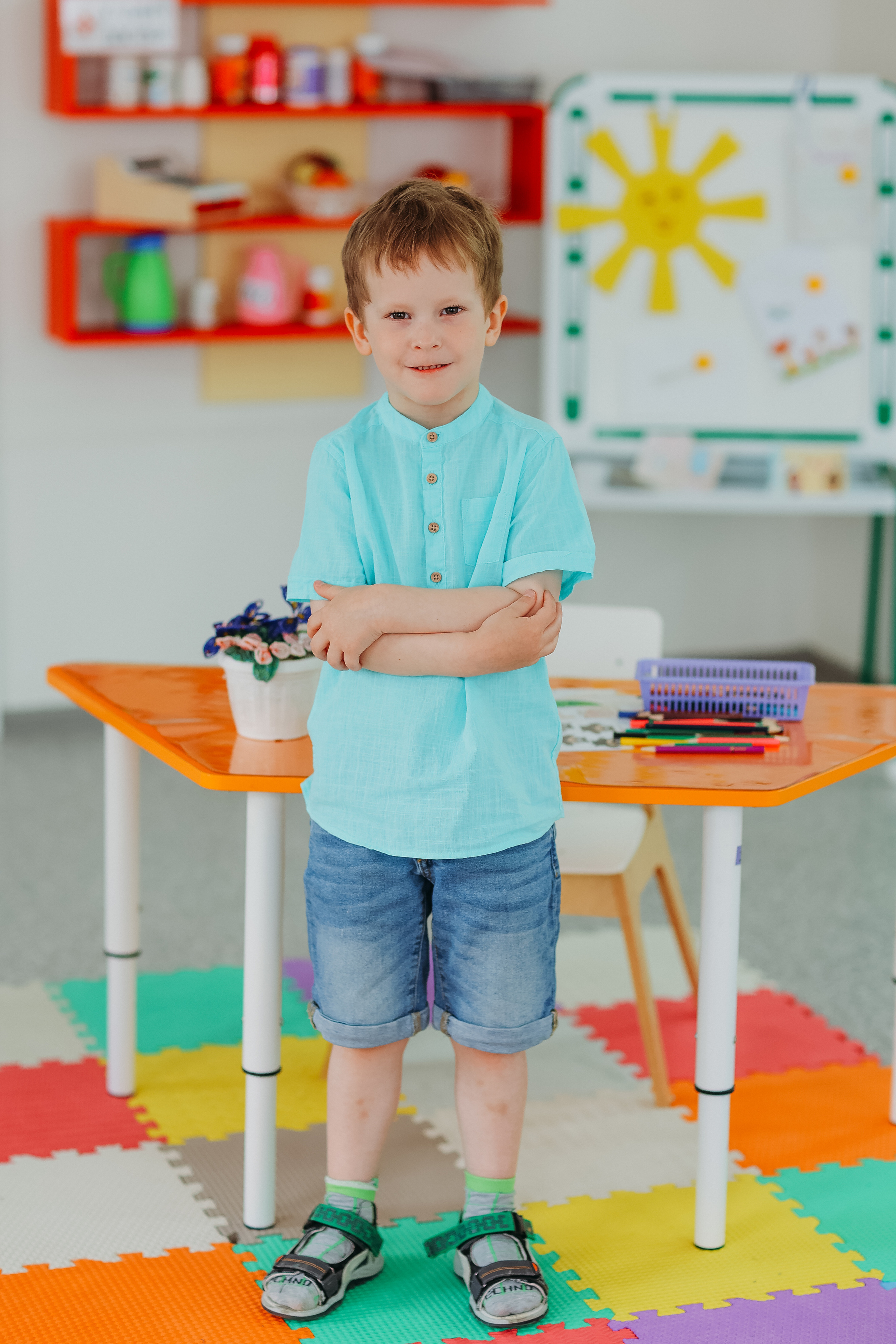 Садик. Семейный фотограф Тюмень, фотограф на роды Салмина Мария