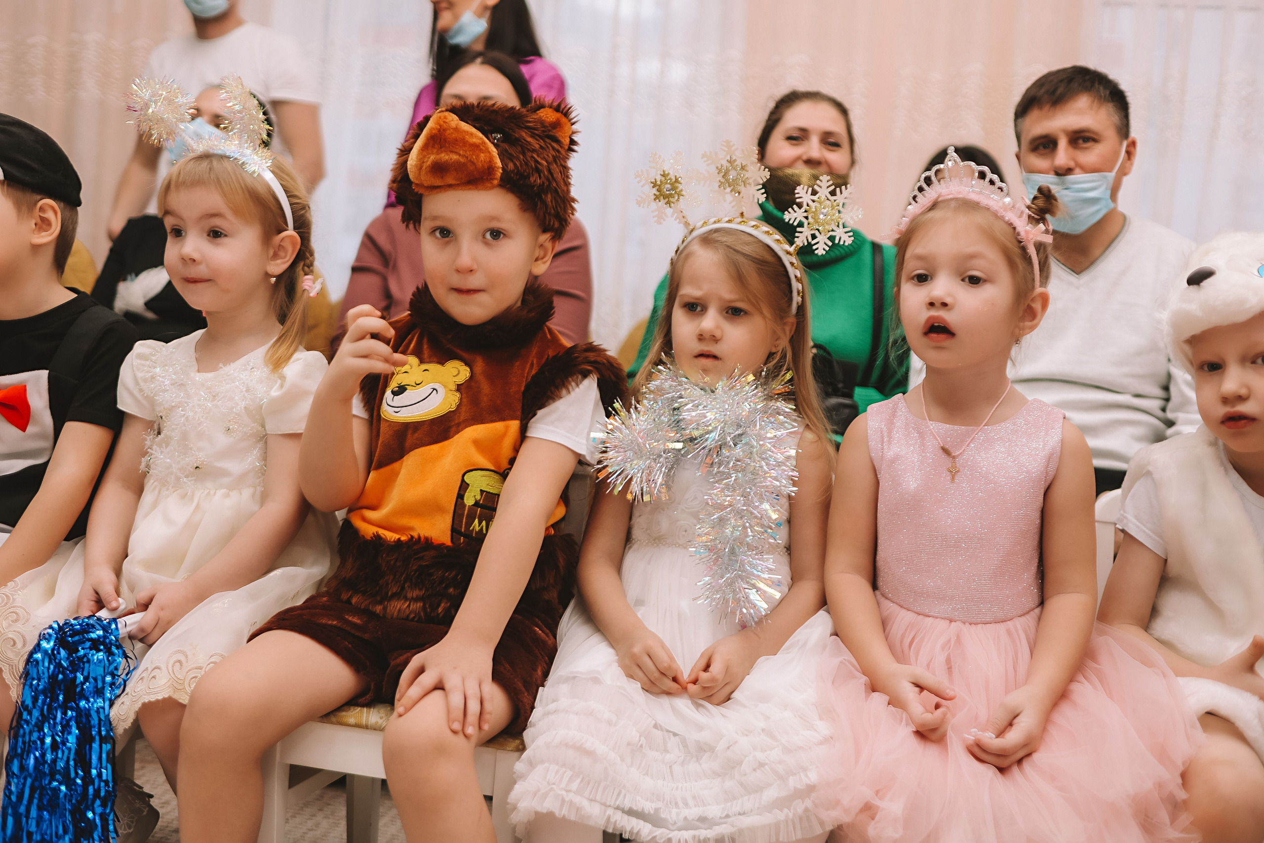 Репортаж новогоднего утренника. Семейный фотограф Тюмень, фотограф на роды Салмина Мария