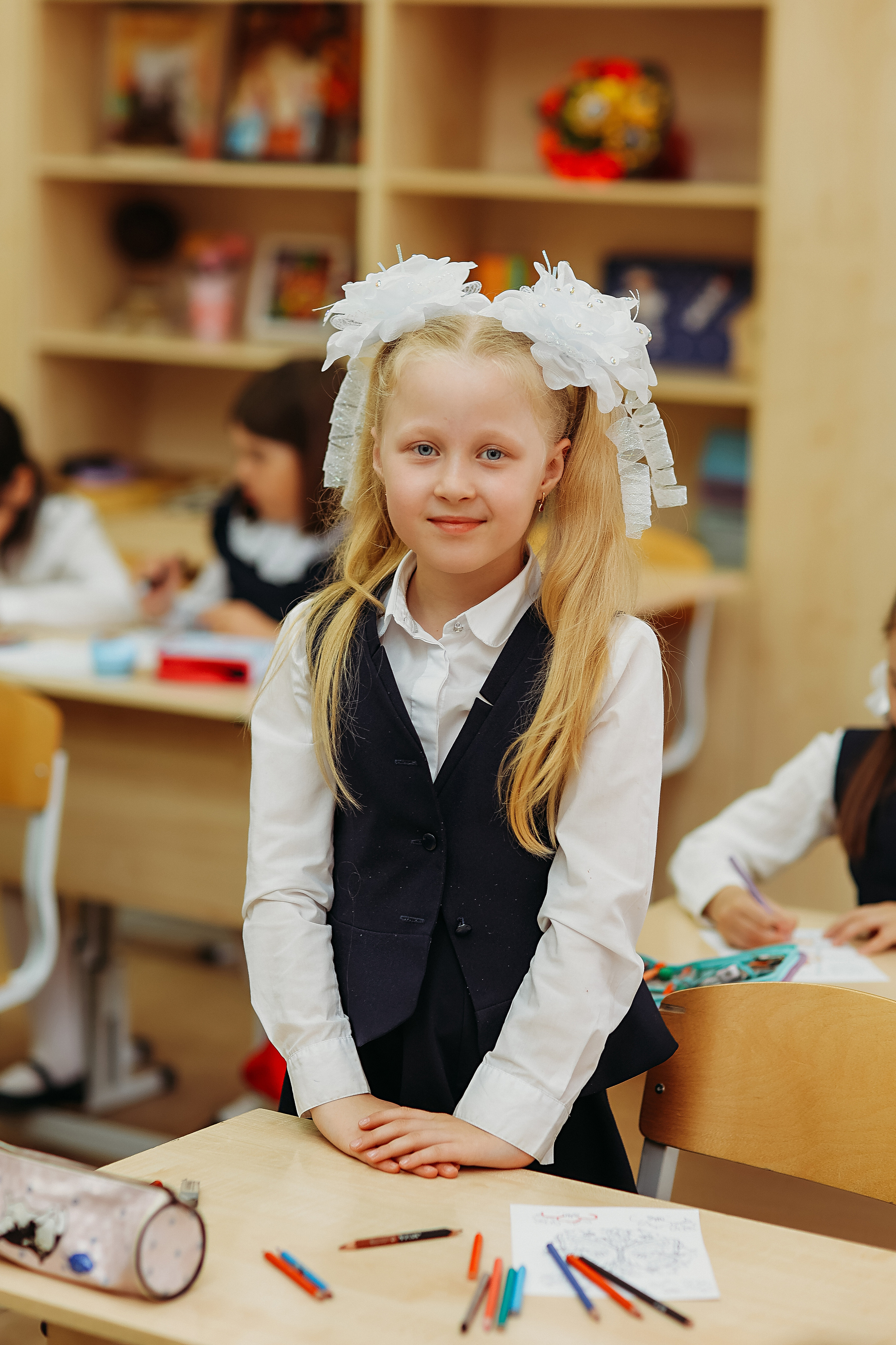 2 класс. Семейный фотограф Тюмень, фотограф на роды Салмина Мария