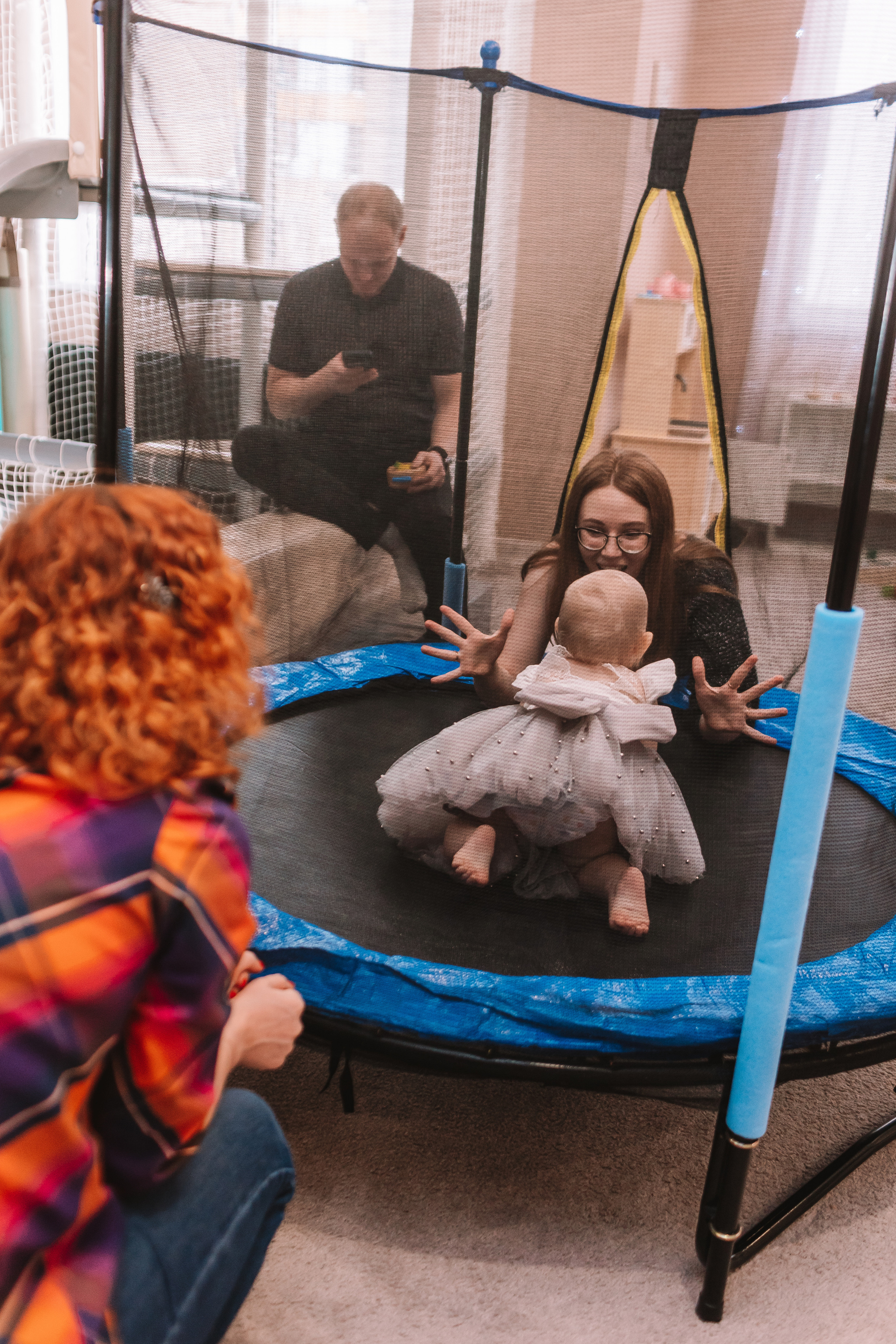 Первый годик в игровой. Семейный фотограф Тюмень, фотограф на роды Салмина Мария