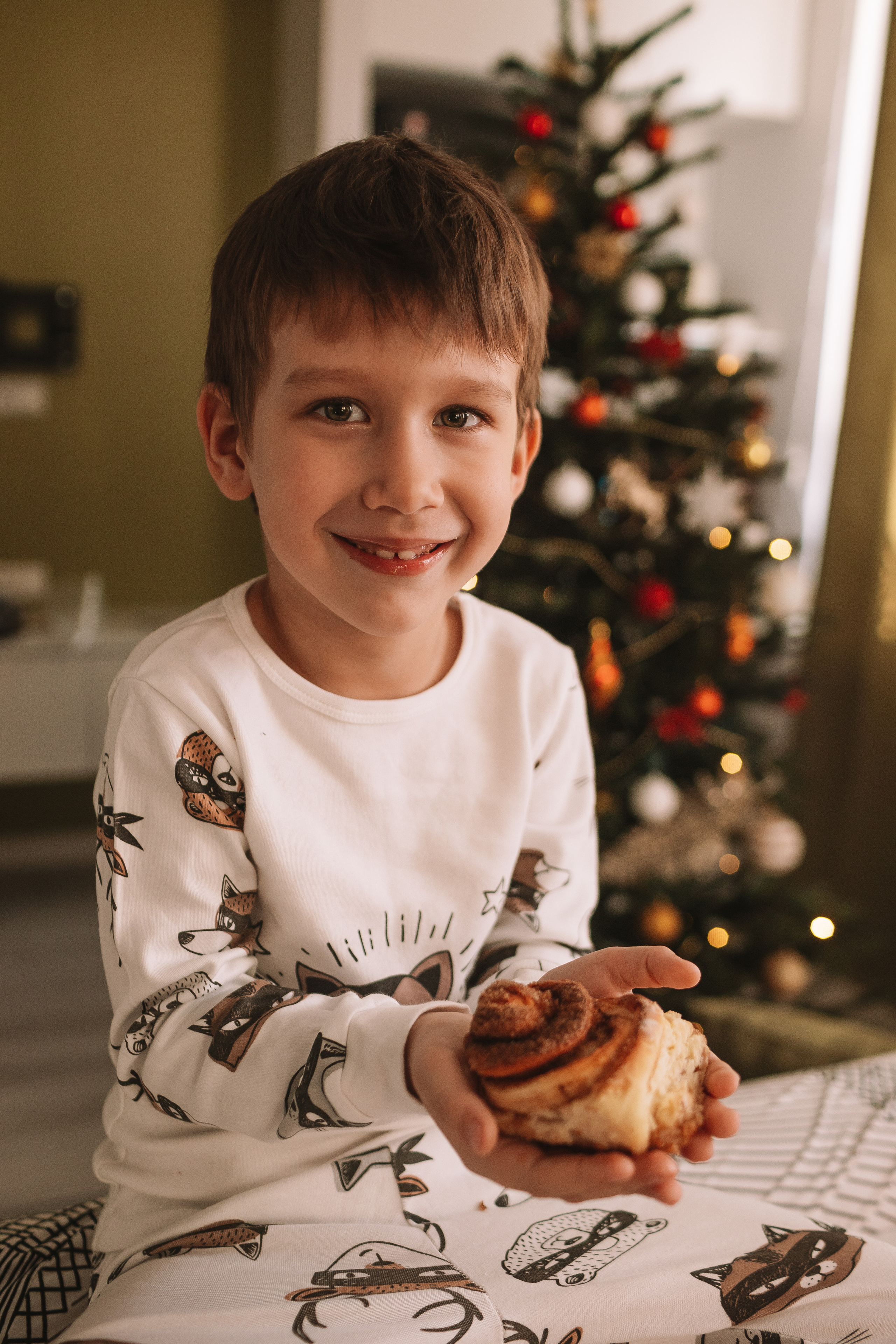 Новогодний Синнабон. Семейный фотограф Тюмень, фотограф на роды Салмина Мария