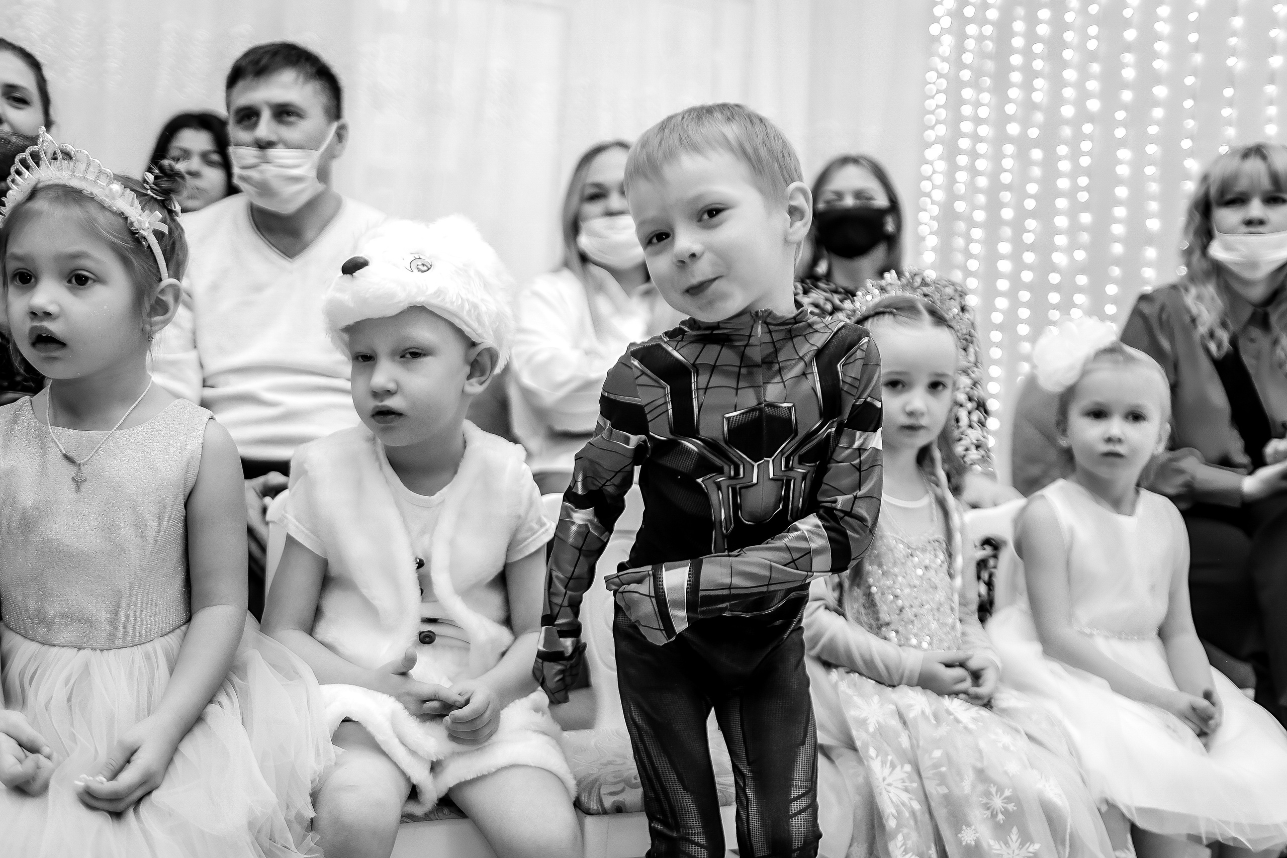 Репортаж новогоднего утренника. Семейный фотограф Тюмень, фотограф на роды Салмина Мария