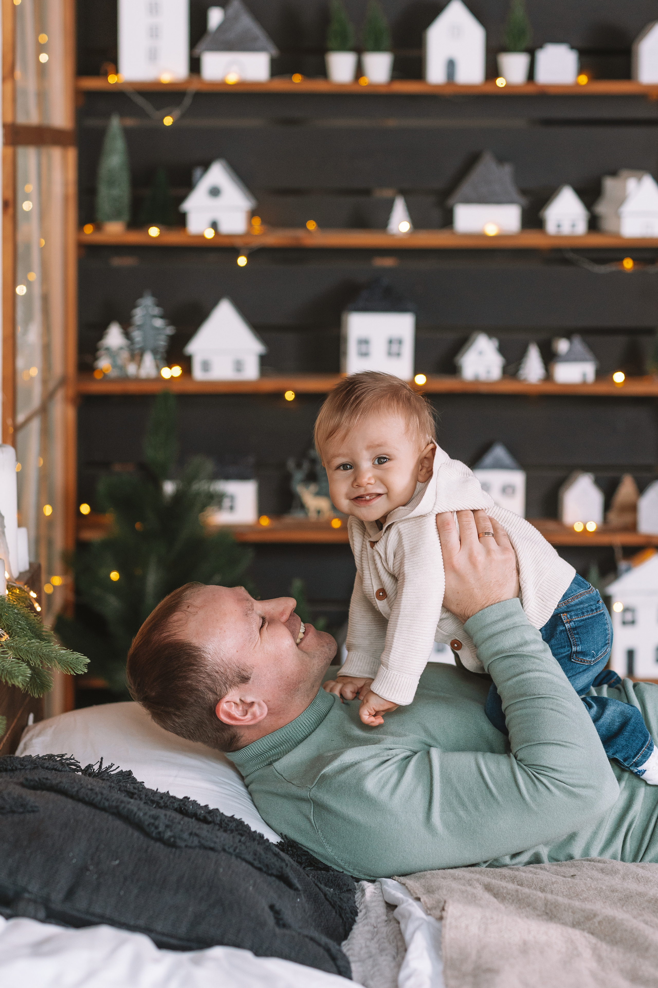 Студия Рояль (новогодняя). Семейный фотограф Тюмень, фотограф на роды Салмина Мария
