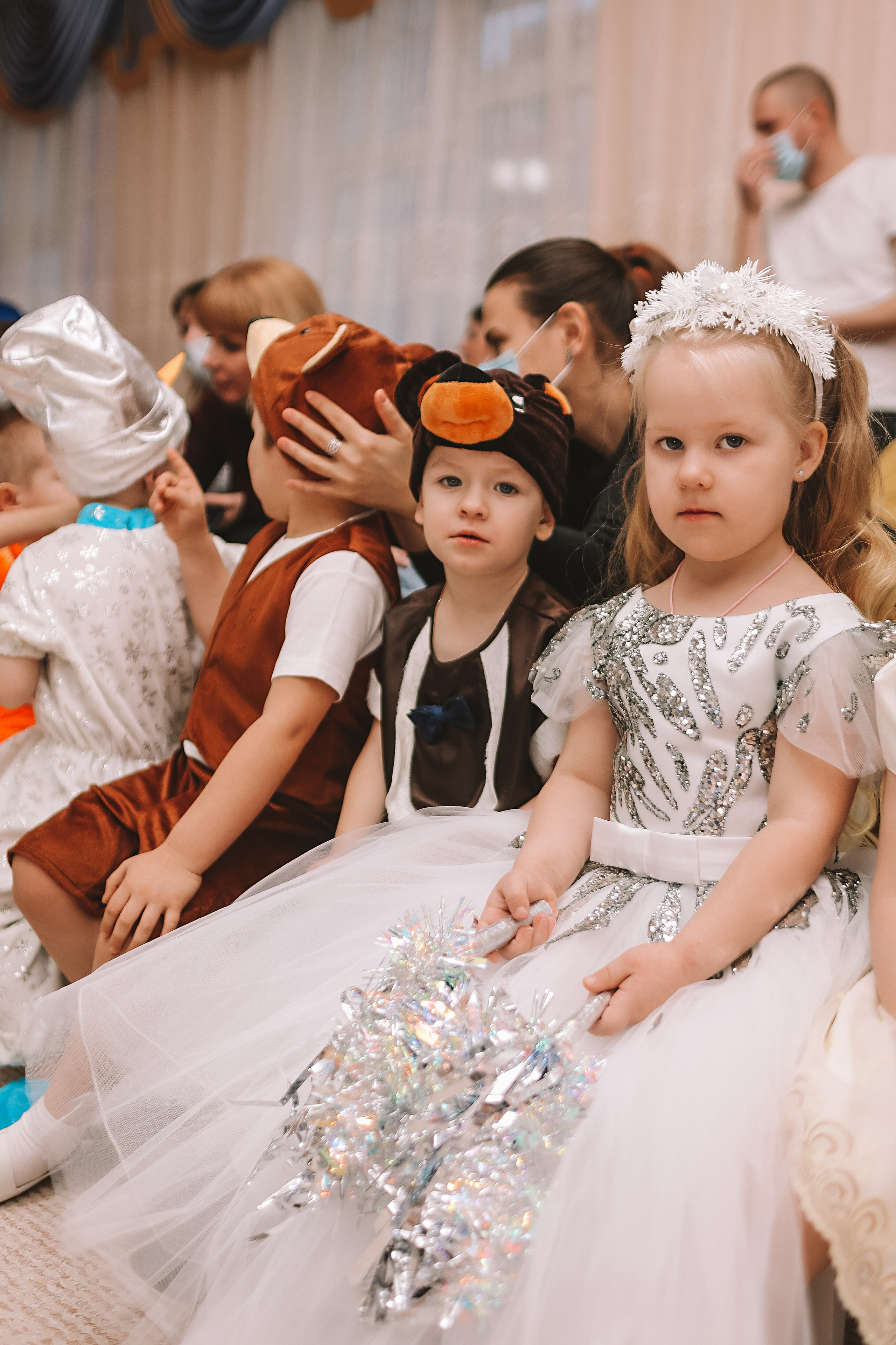 Репортаж новогоднего утренника. Семейный фотограф Тюмень, фотограф на роды Салмина Мария