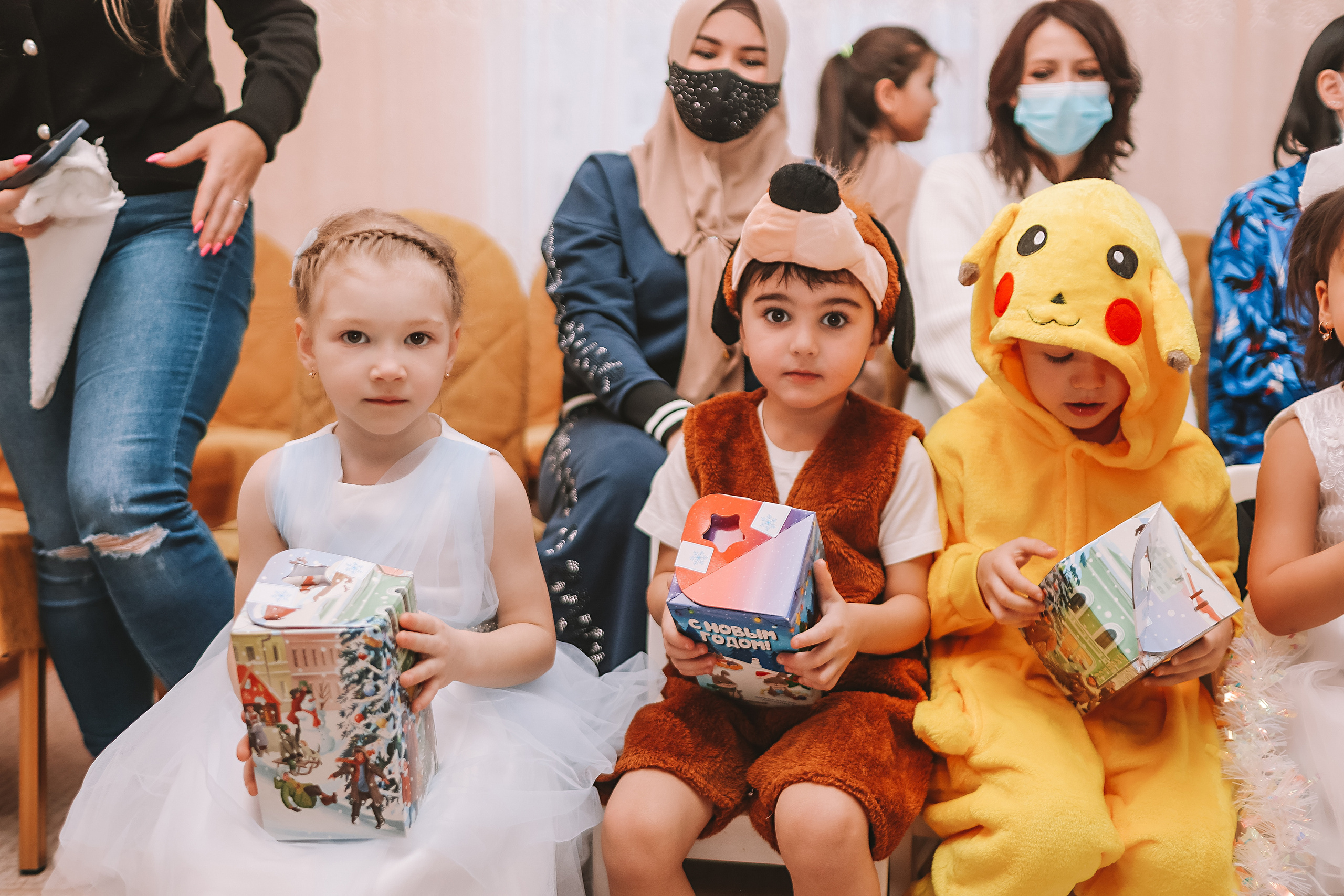 Репортаж новогоднего утренника. Семейный фотограф Тюмень, фотограф на роды Салмина Мария