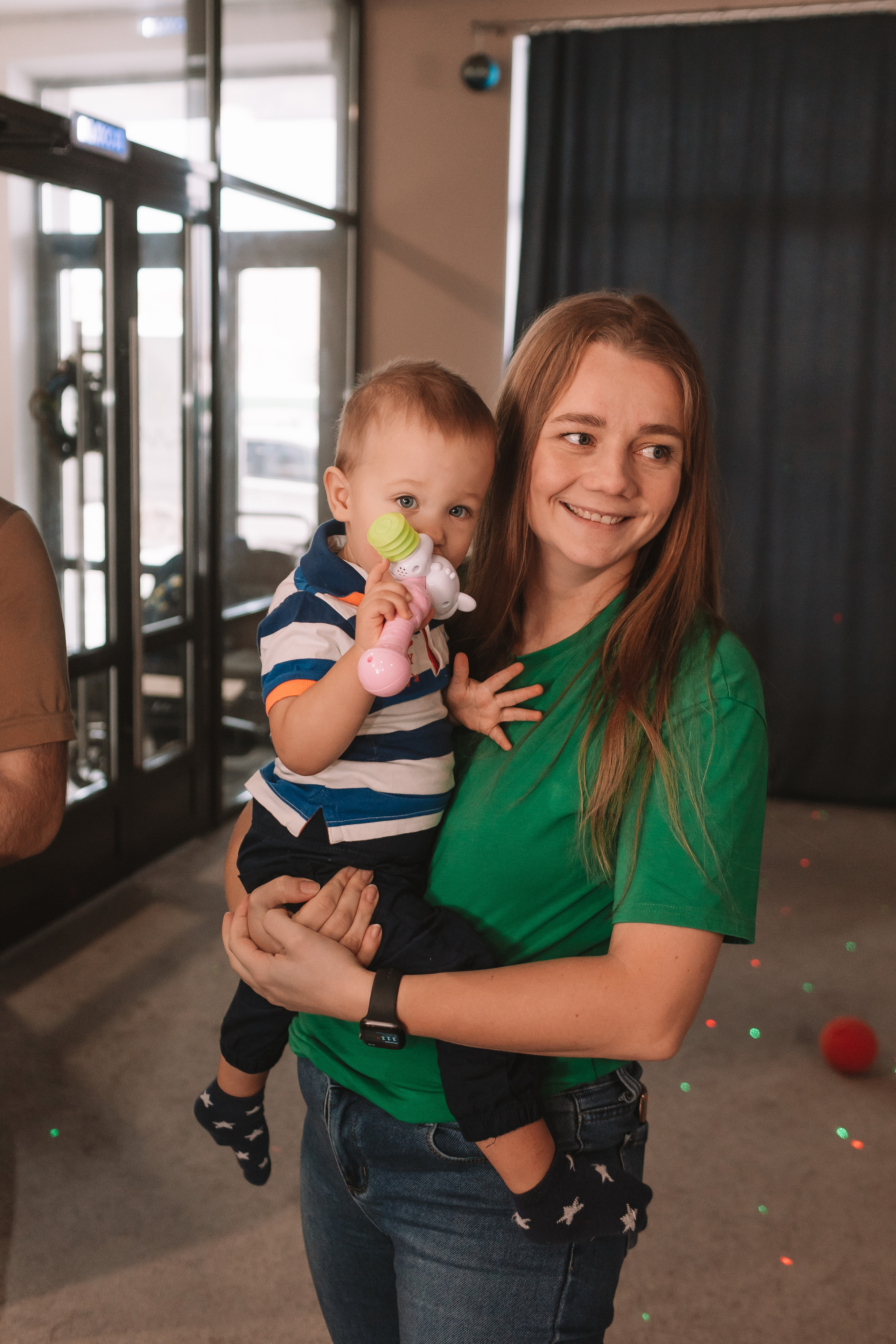 Первый годик в игровой. Семейный фотограф Тюмень, фотограф на роды Салмина Мария