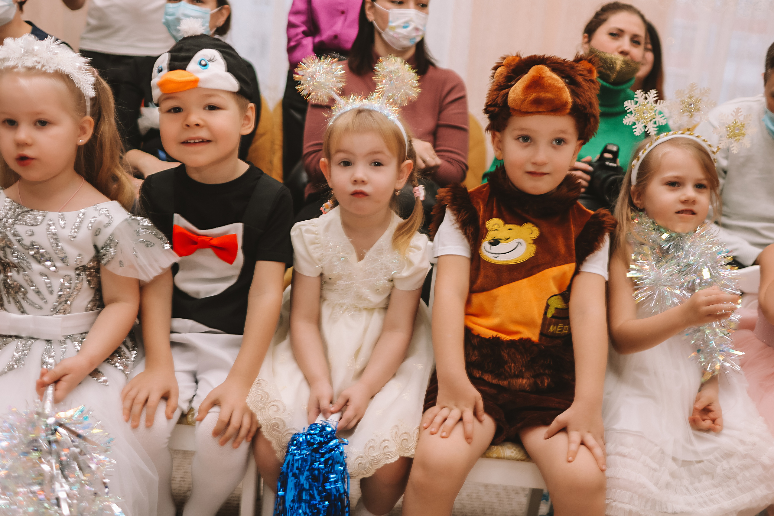 Репортаж новогоднего утренника. Семейный фотограф Тюмень, фотограф на роды Салмина Мария