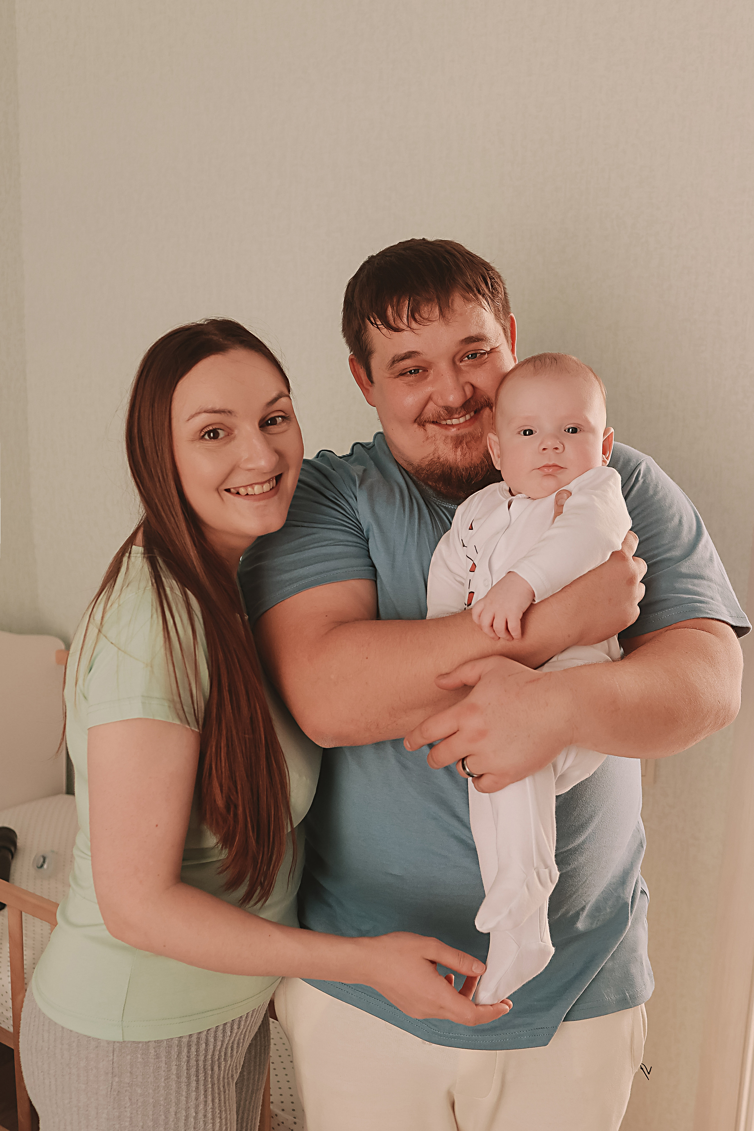 Захар, 3 месяца. Семейный фотограф Тюмень, фотограф на роды Салмина Мария