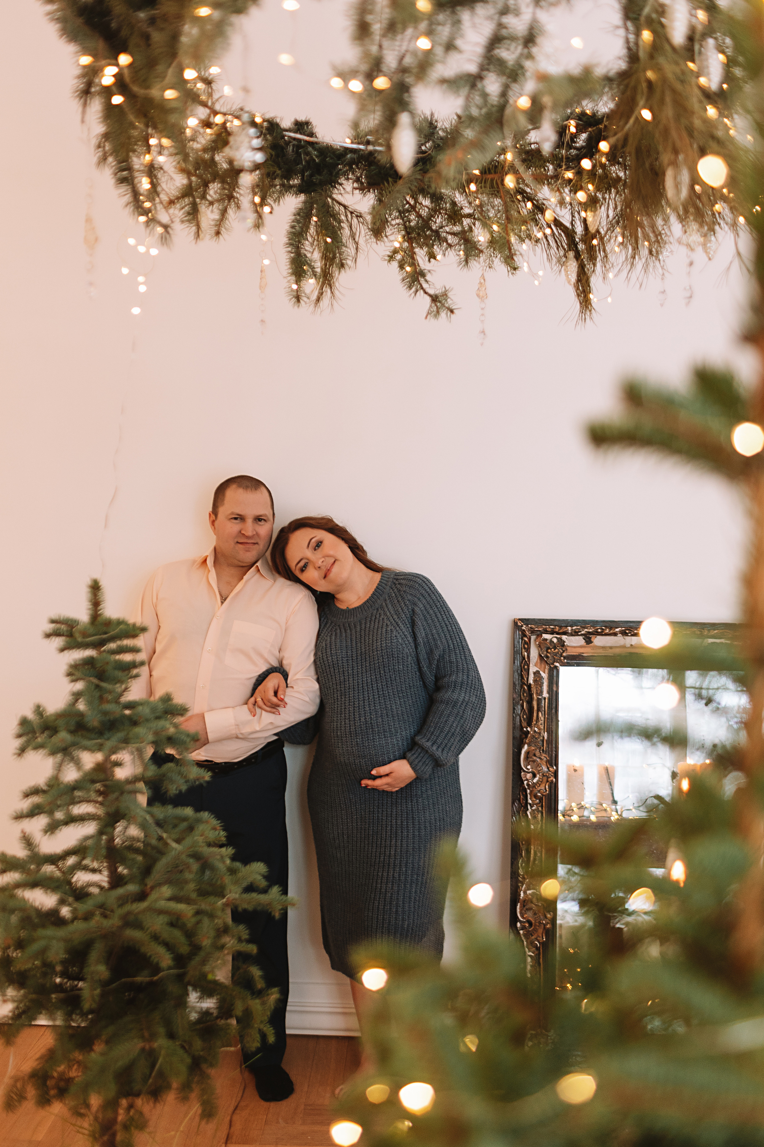 Студия Че (новогодняя). Семейный фотограф Тюмень, фотограф на роды Салмина Мария