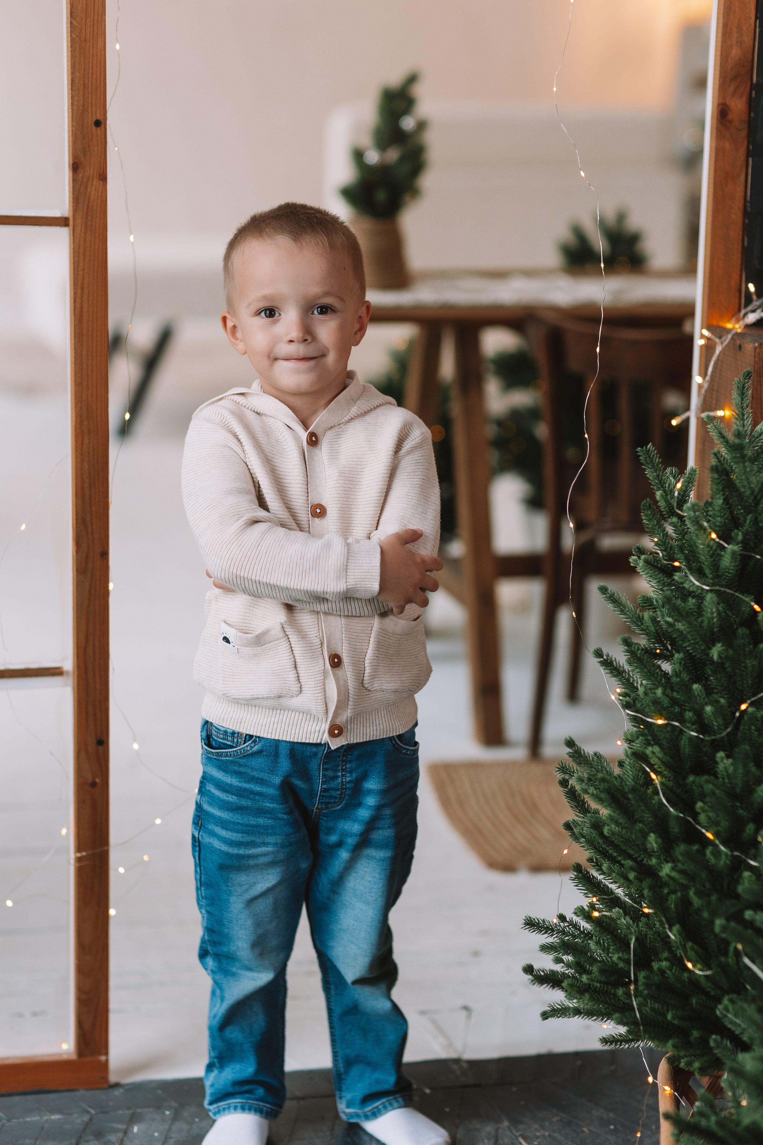 Студия Рояль (новогодняя). Семейный фотограф Тюмень, фотограф на роды Салмина Мария