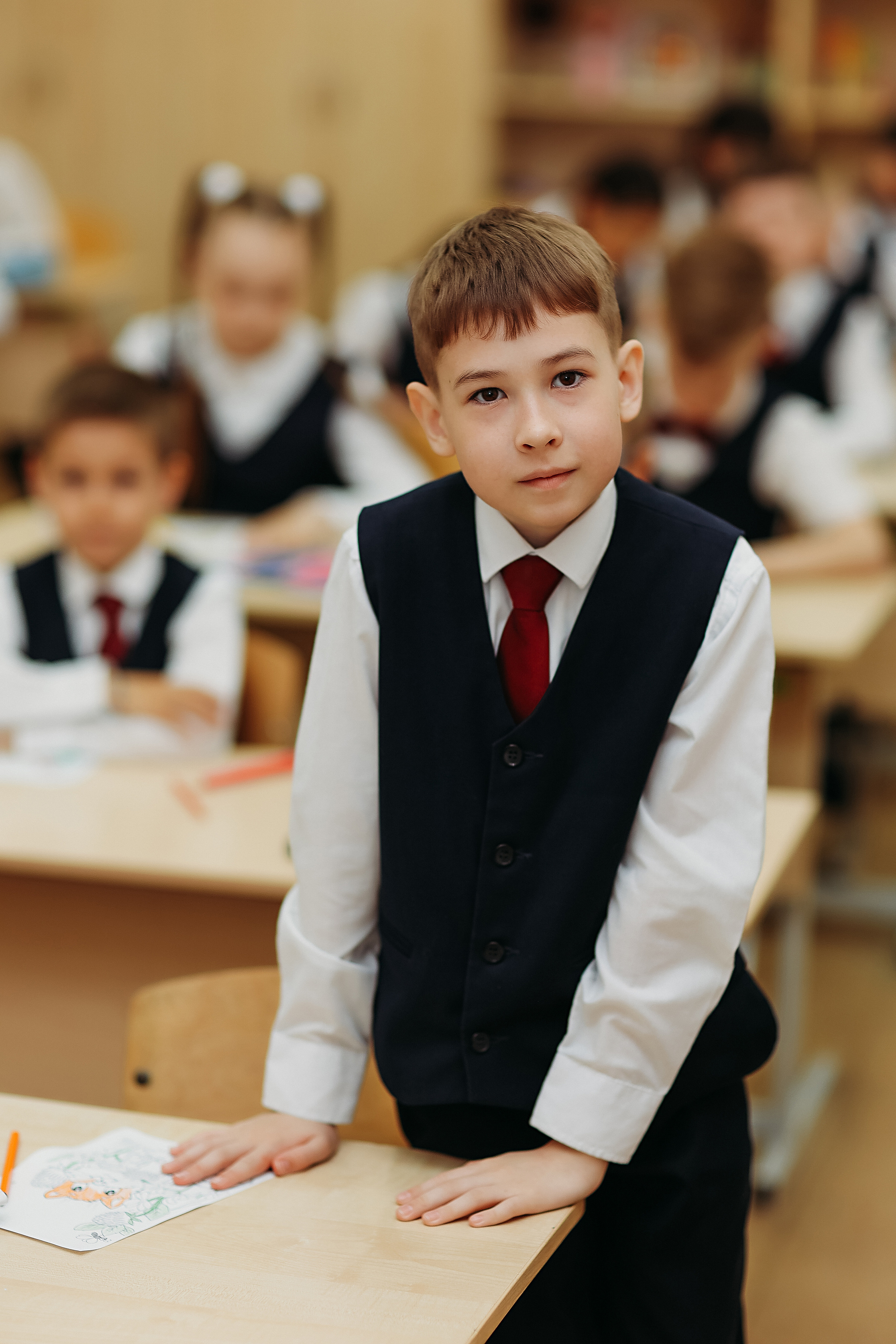 2 класс. Семейный фотограф Тюмень, фотограф на роды Салмина Мария