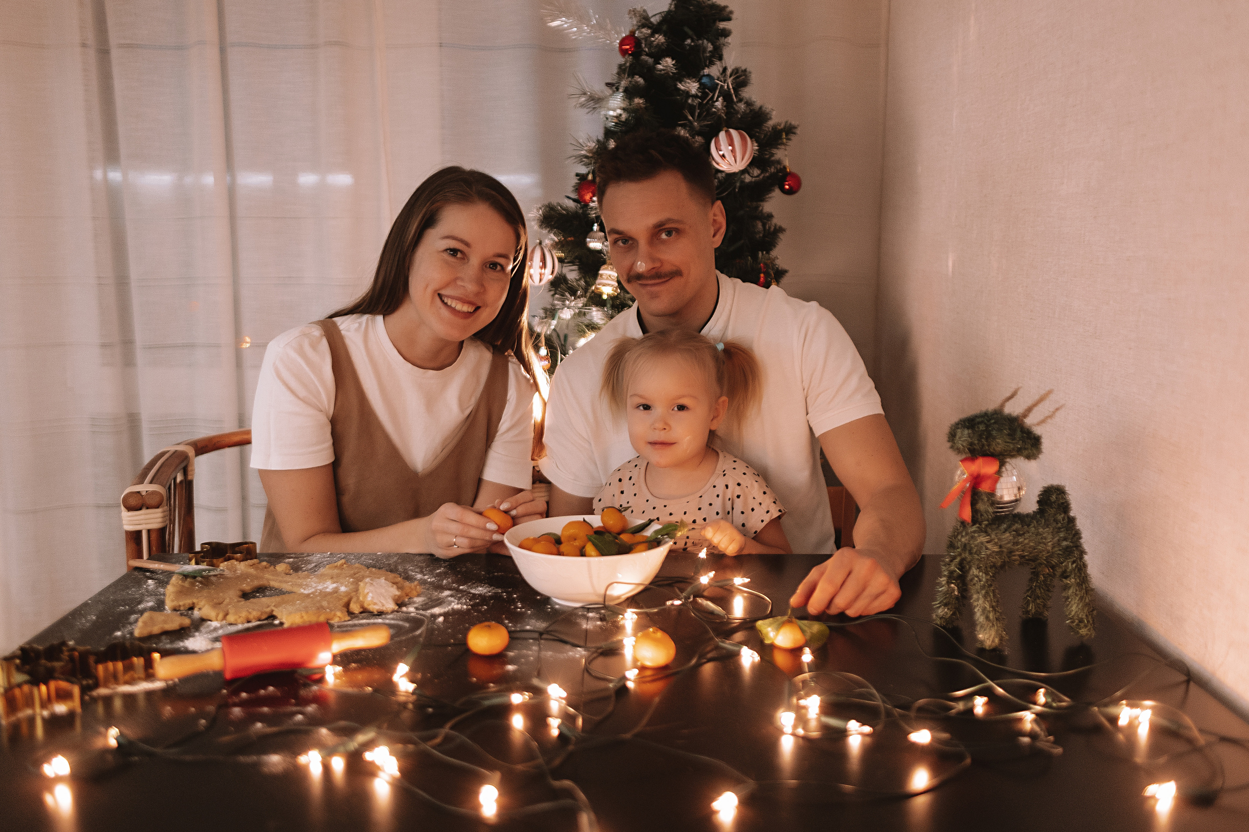 Новогодняя. Семейный фотограф Тюмень, фотограф на роды Салмина Мария