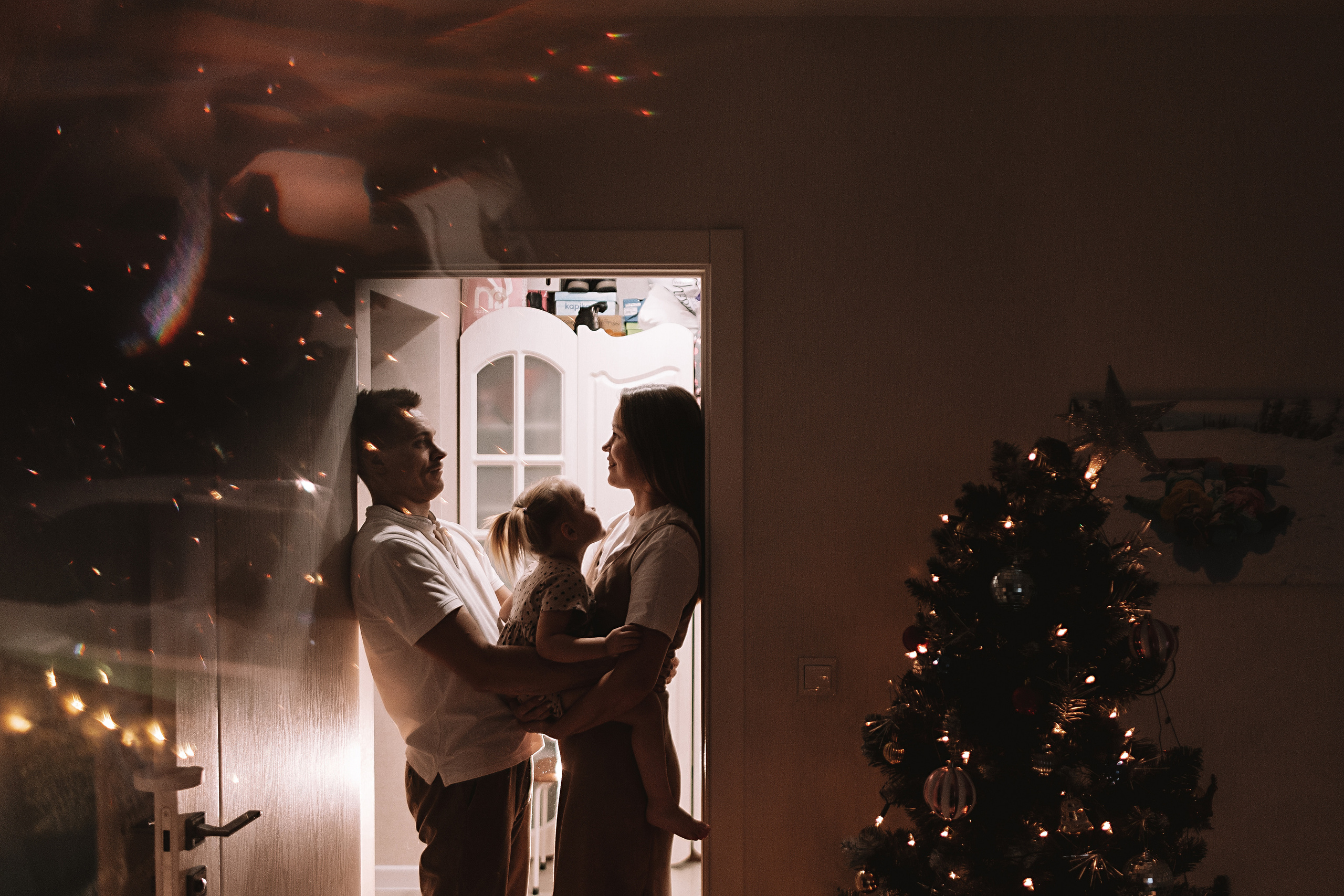 Новогодняя. Семейный фотограф Тюмень, фотограф на роды Салмина Мария